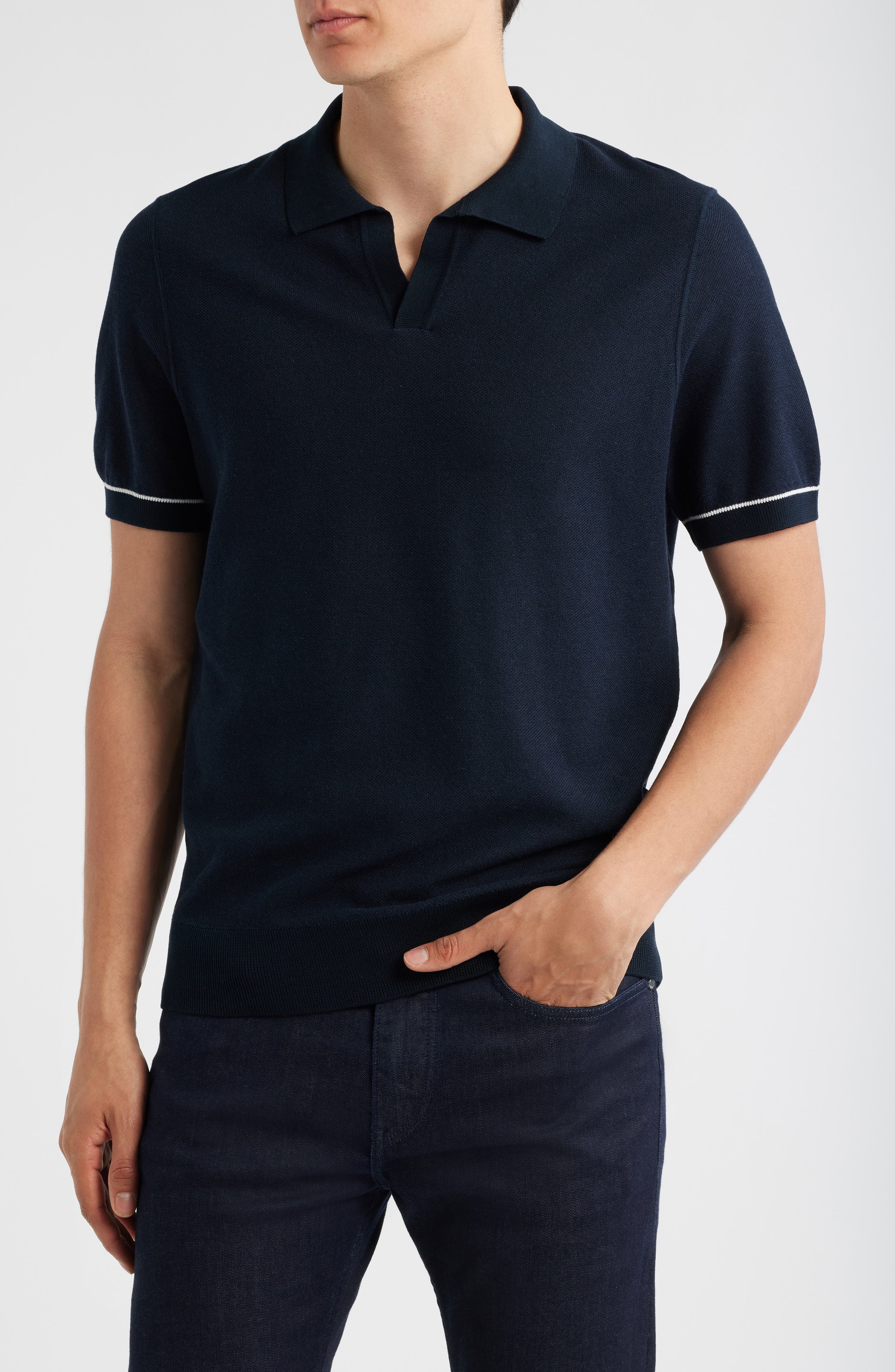 Jianluca Johnny Collar Polo - image 1