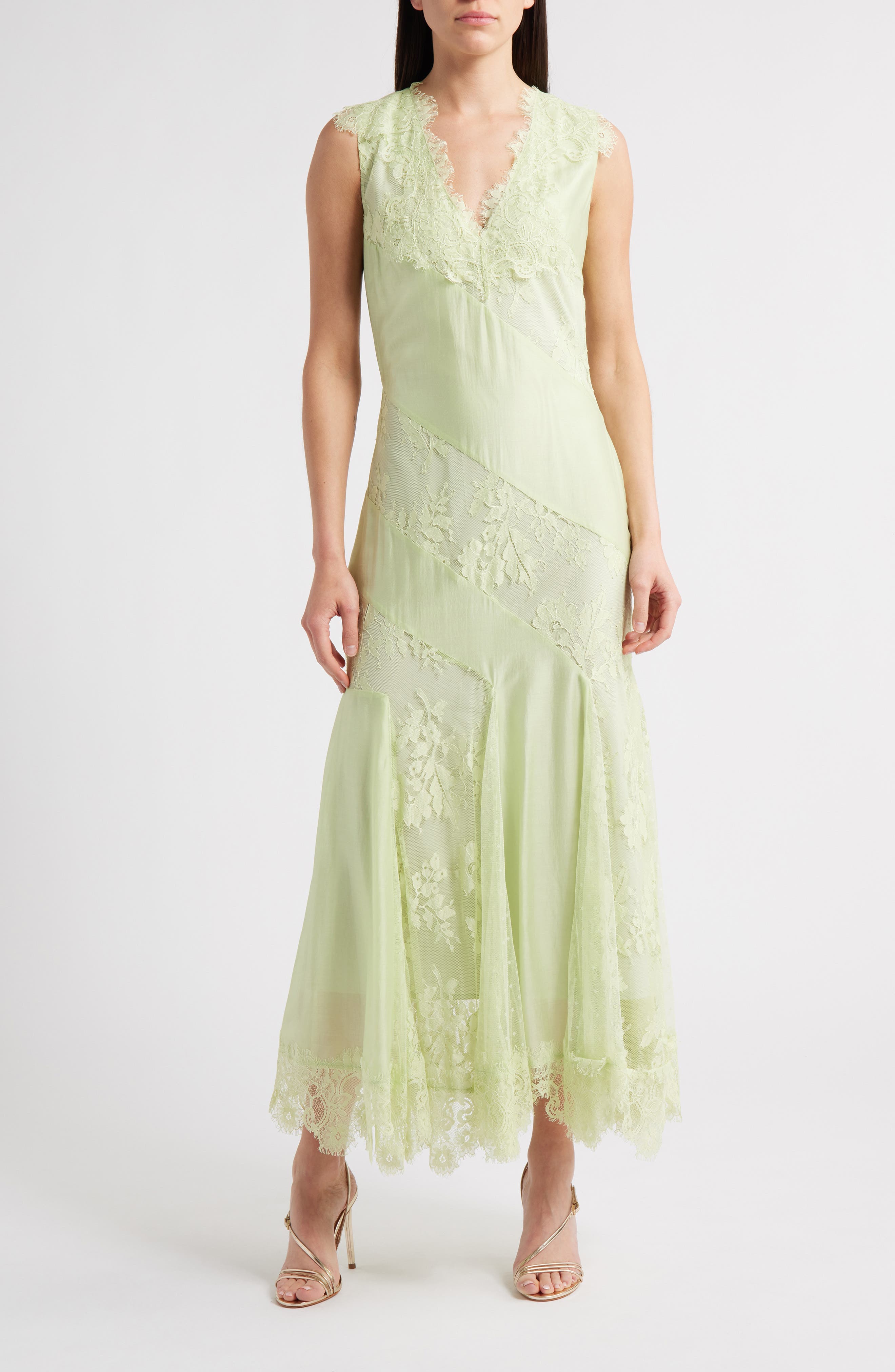 Josephine Lace & Tulle Slipdress - image 1