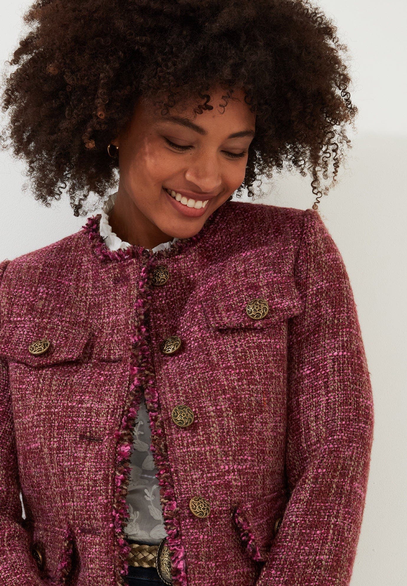Chic Tweed Lady Jacket - image 2