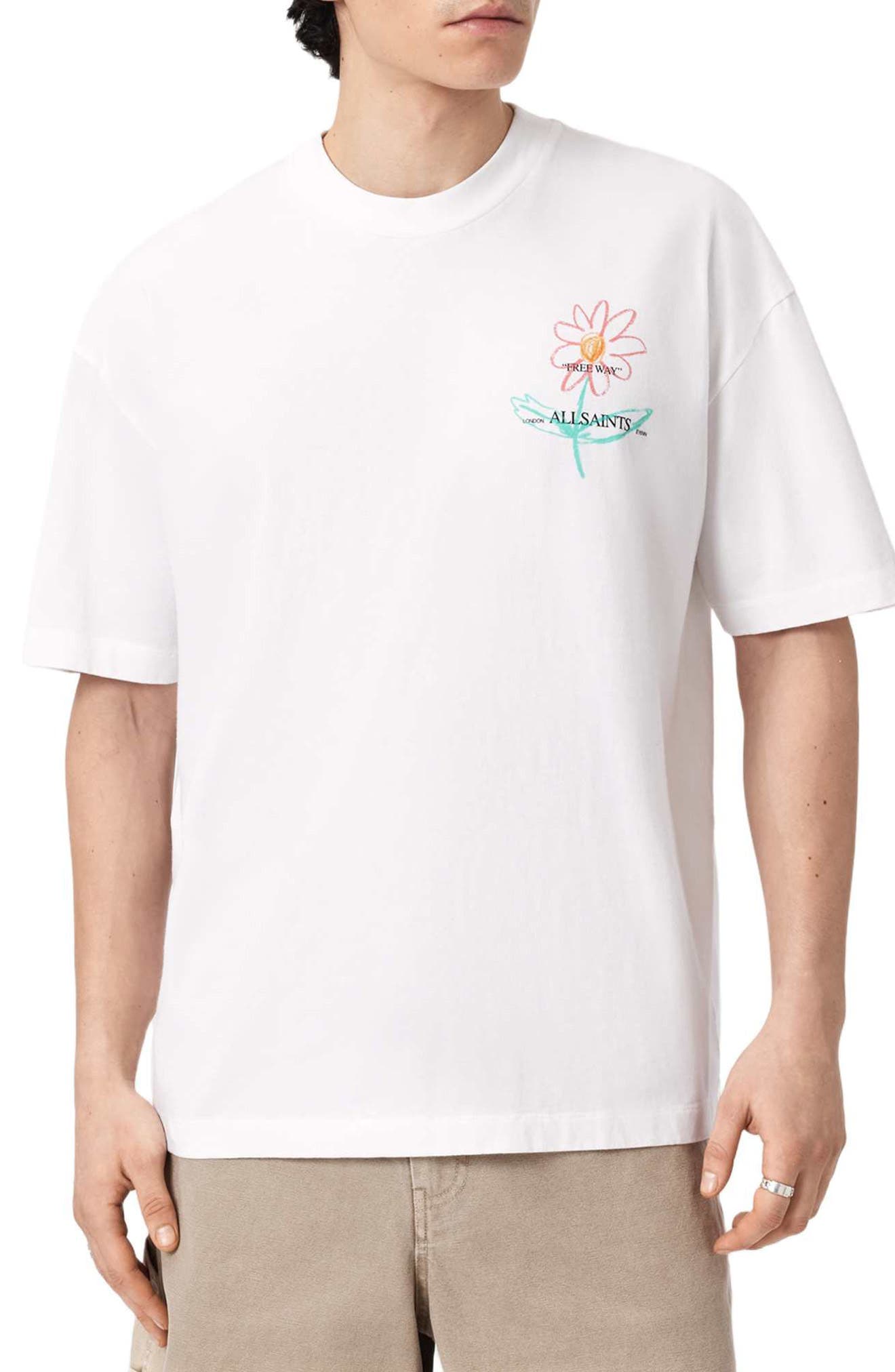 Crayo Floral Cotton Graphic T-Shirt - image 1