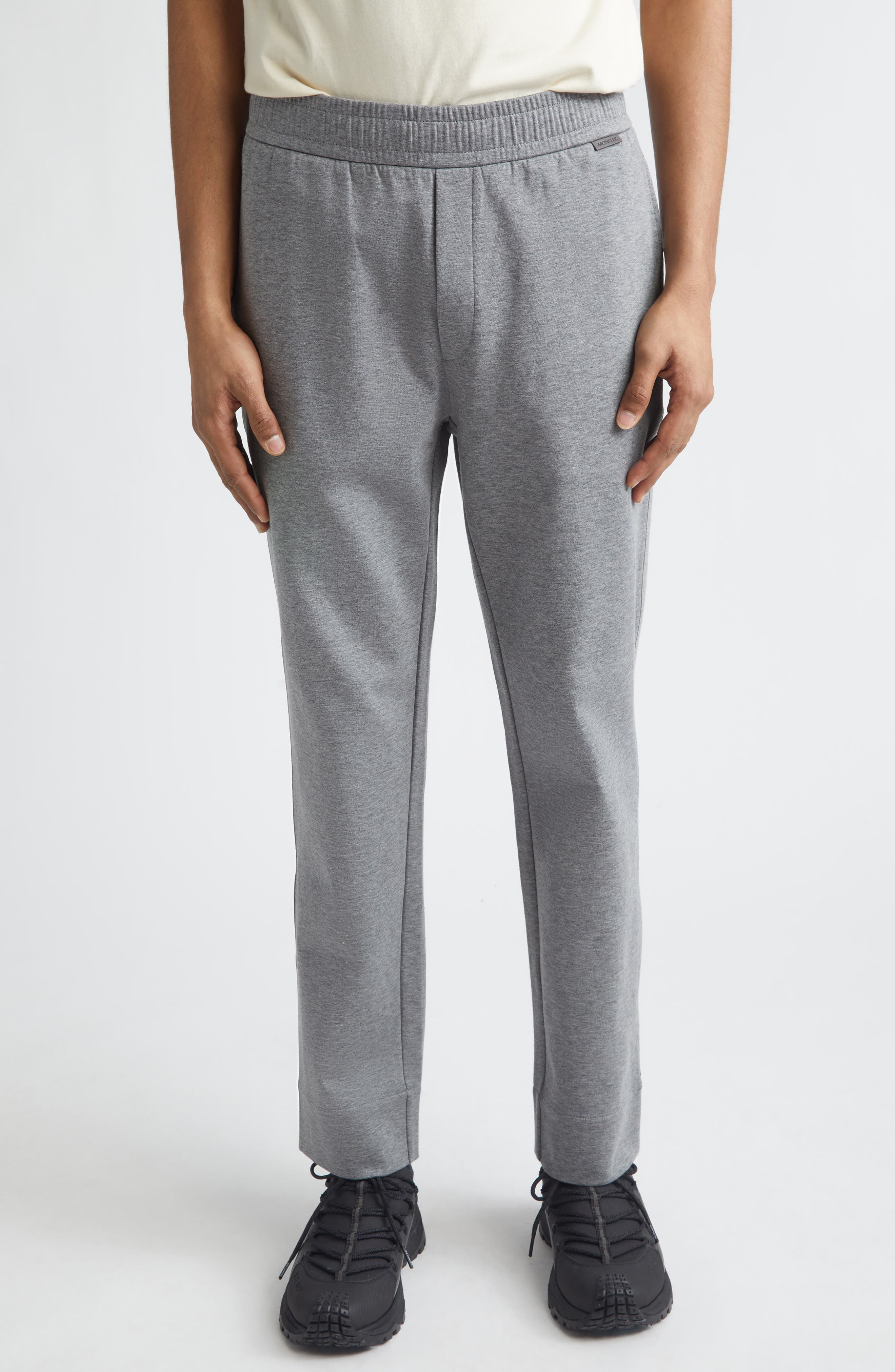 Cotton Blend Double Jersey Drawstring Joggers - image 1