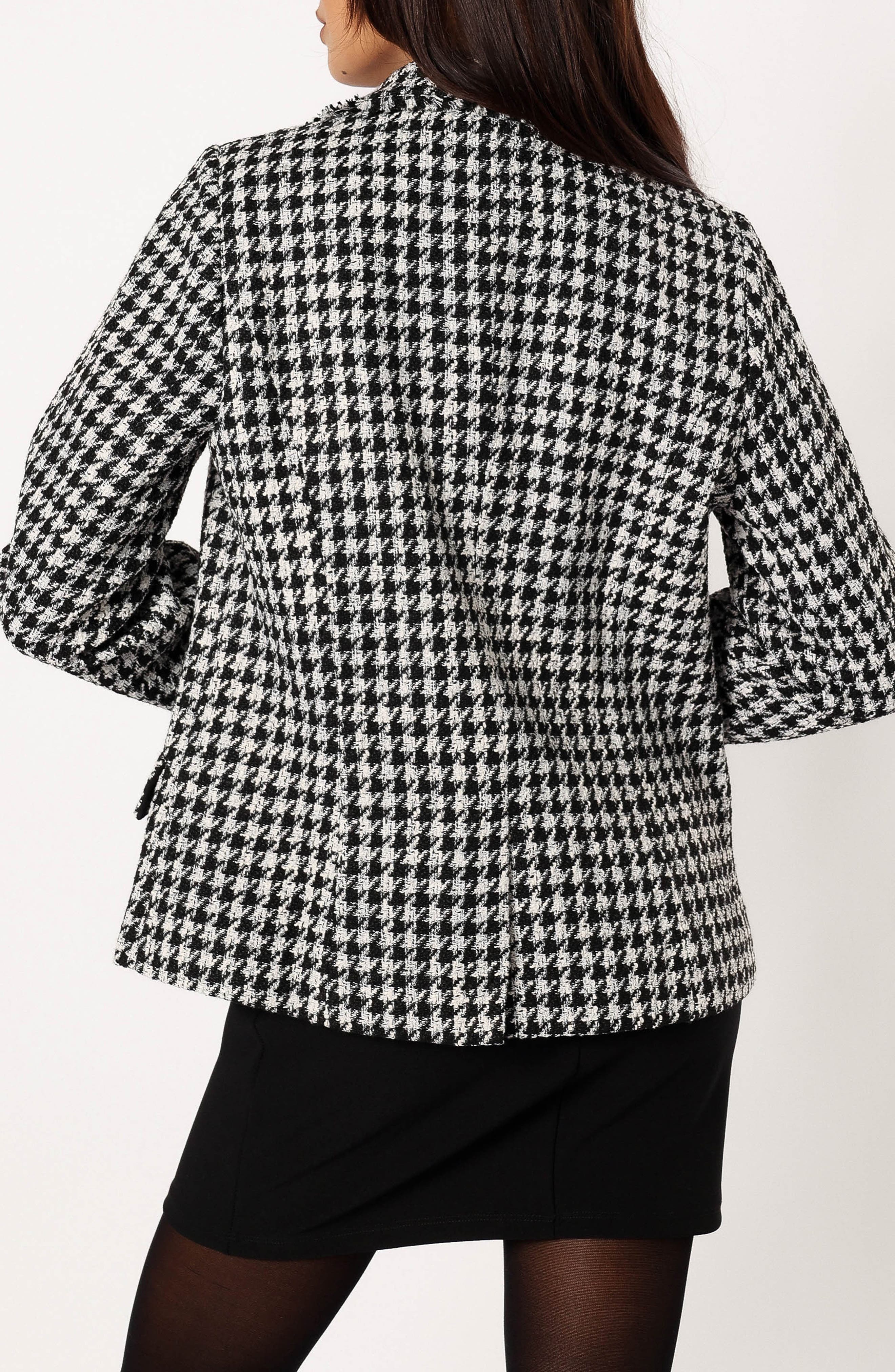 Leighton Houndstooth Blazer - image 2