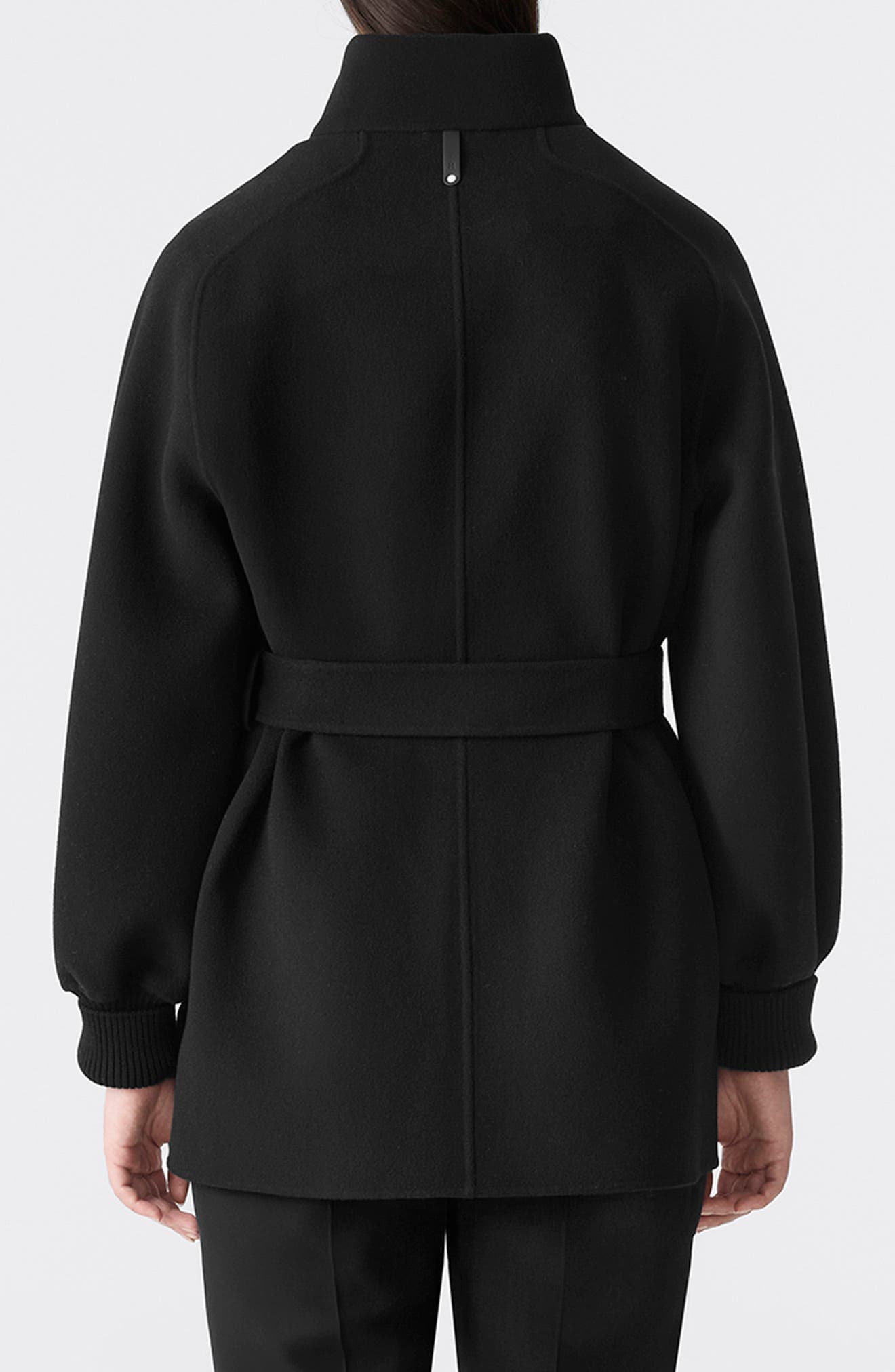 Shania Double Face Belted Wool Jacket - image 2