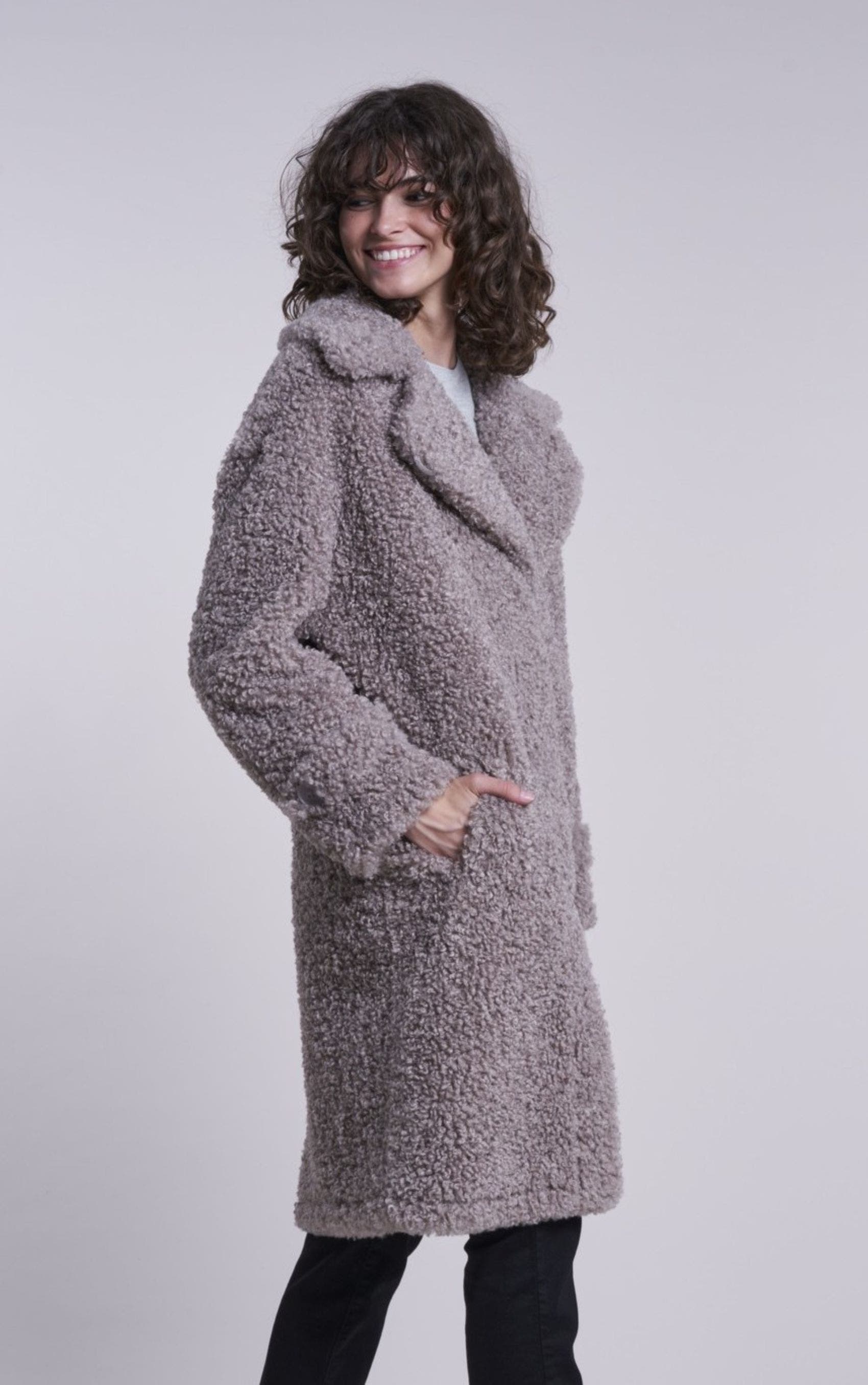Faux Fur Coat - image 2