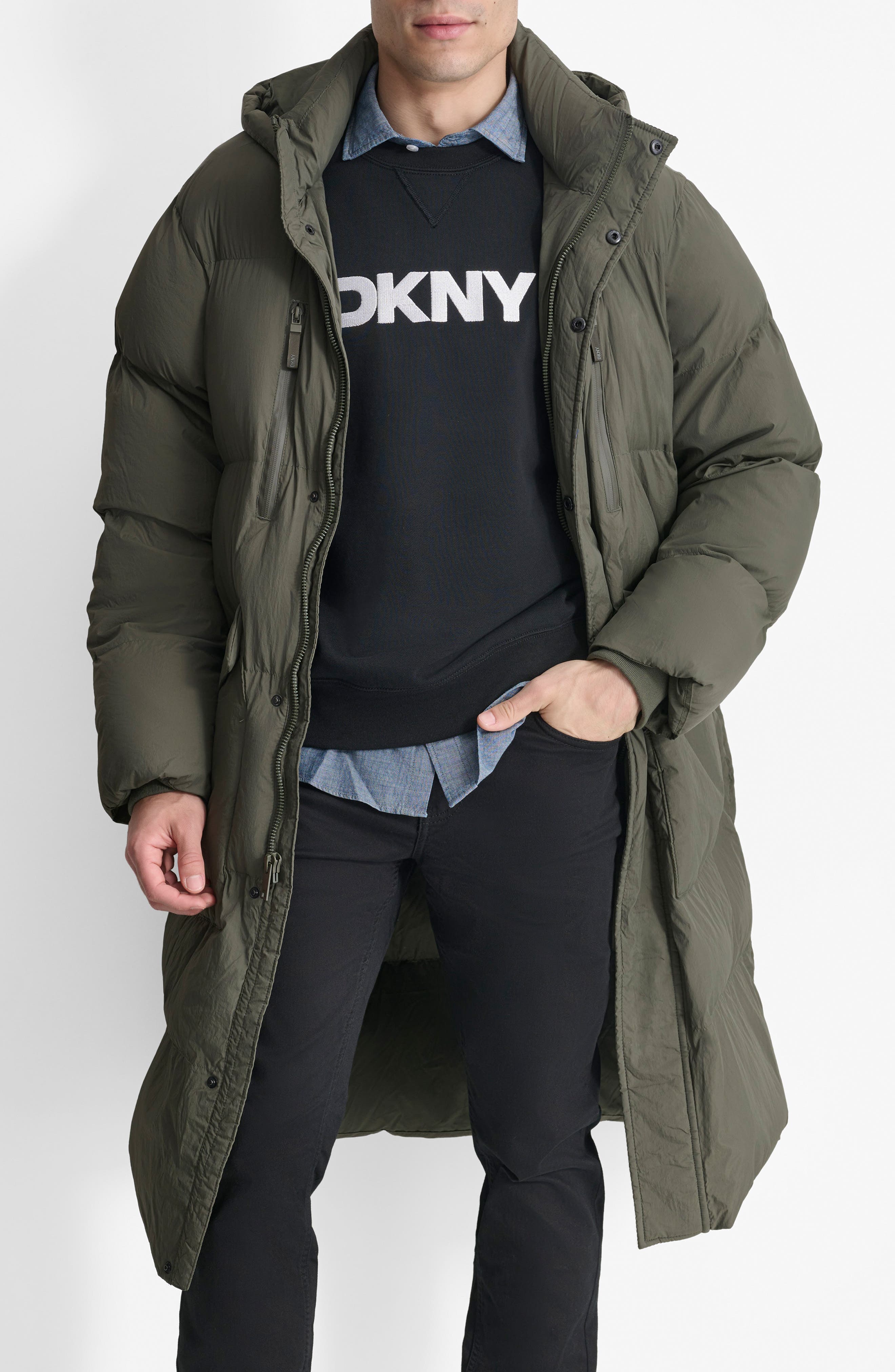 Zip Front Coat - image 1