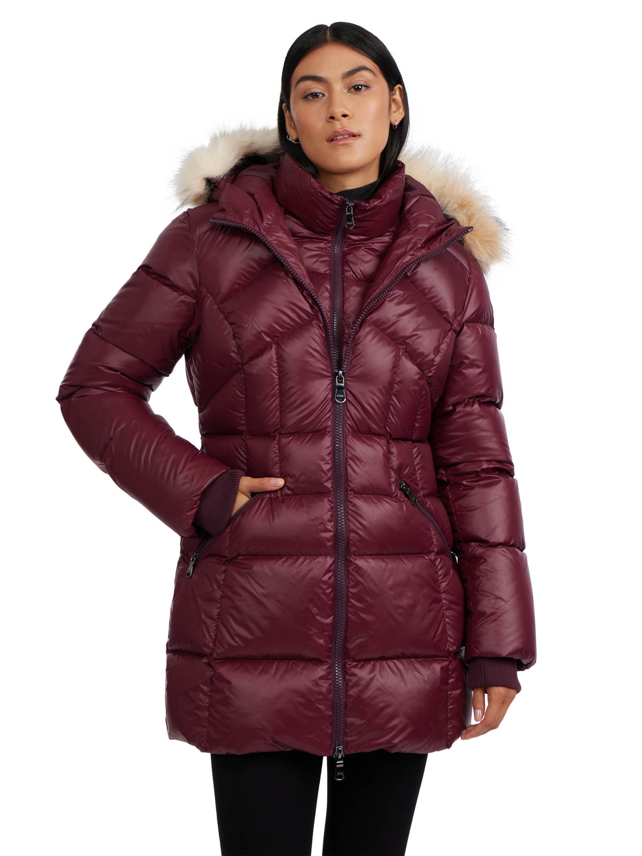 Women's Ares Fixed Hood Puffer with Fixed Bib - image 5
