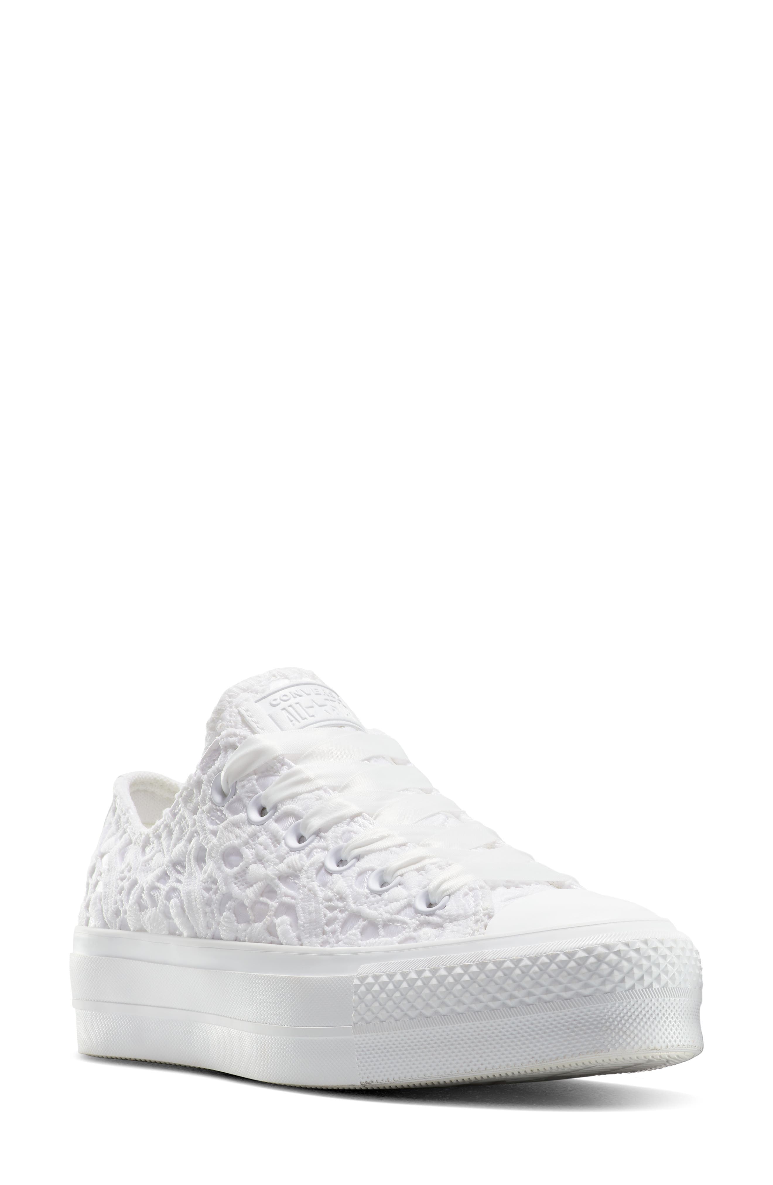 Chuck Taylor All Star Woven Platform Sneaker - image 1