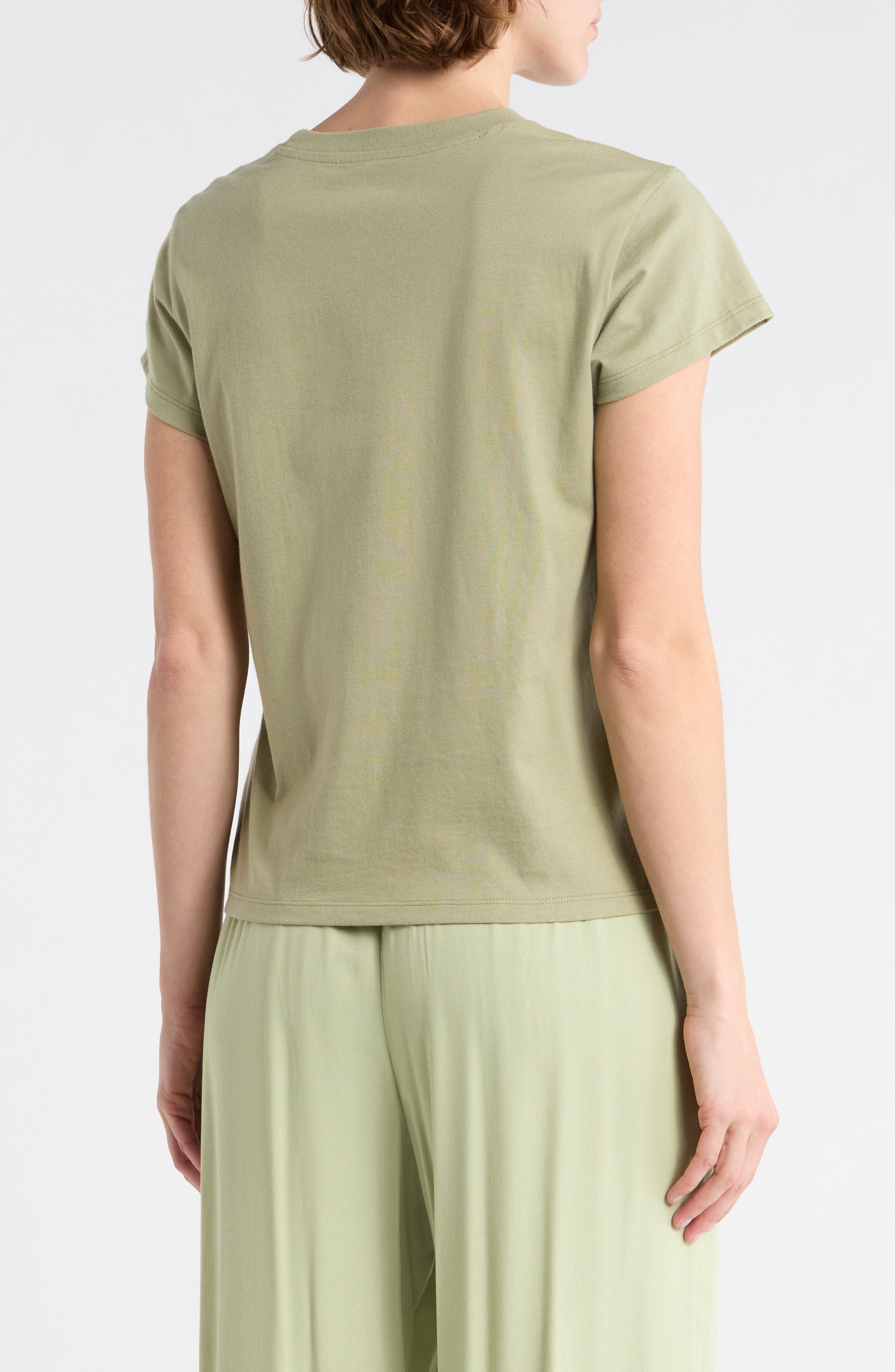 Palm Embroidered T-Shirt - image 2