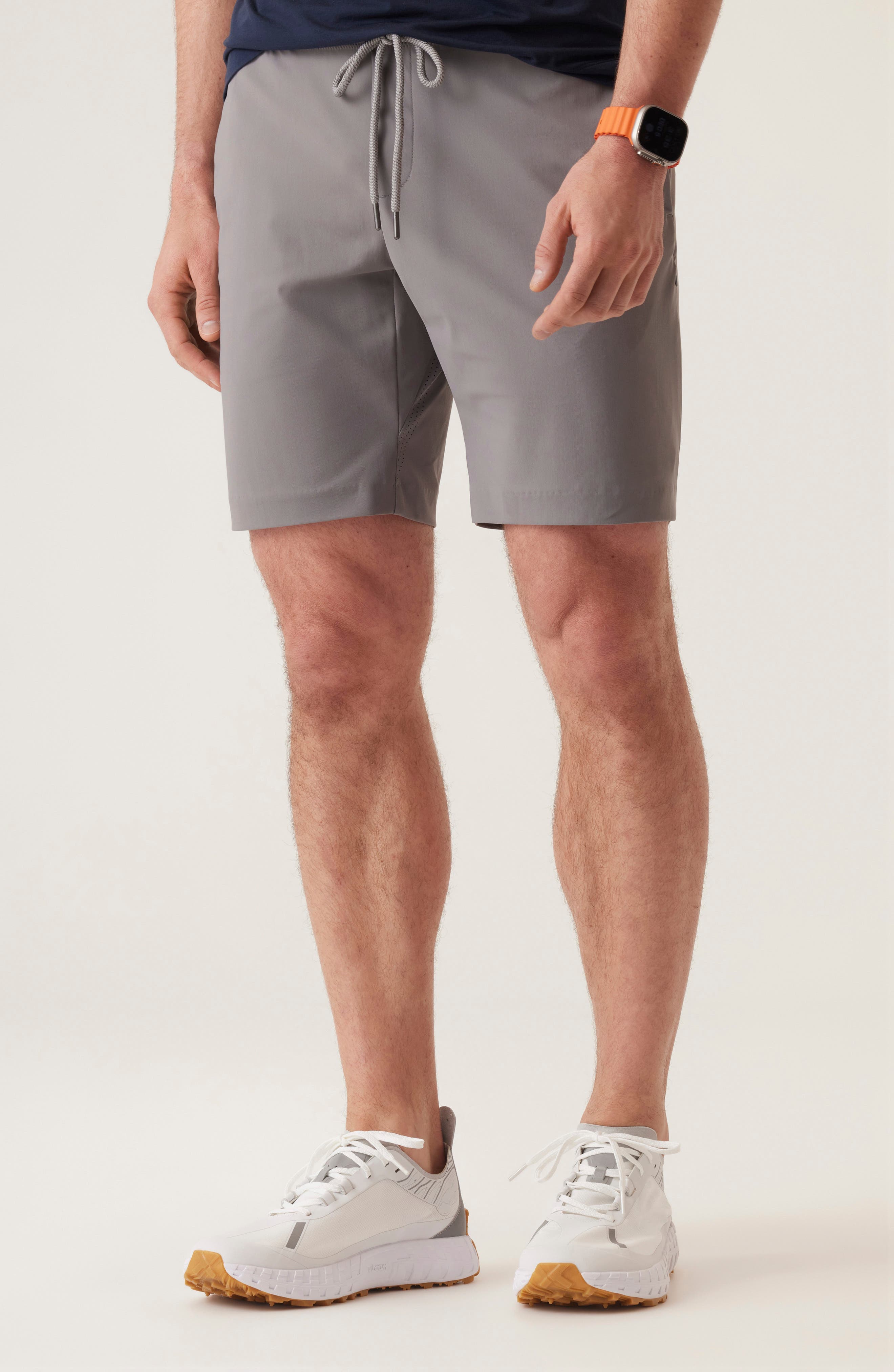 SolarX Stretch Nylon Warp Knit Drawstring Shorts - image 3