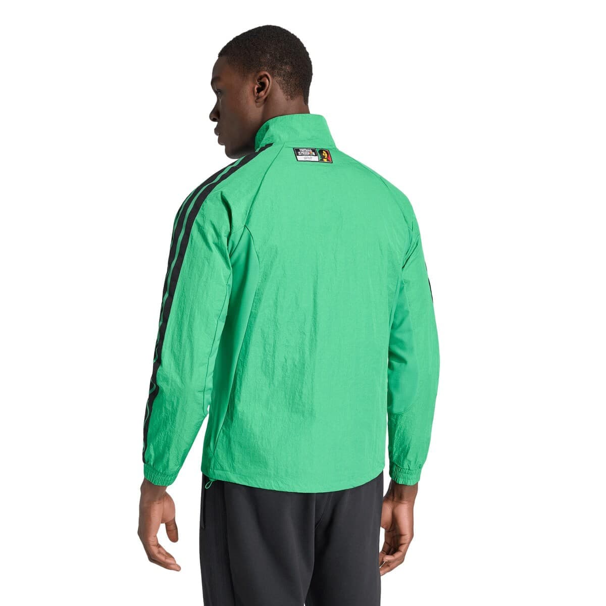 Men's adidas Green Jamaica National Team Anthem Full-Zip Jacket - image 2