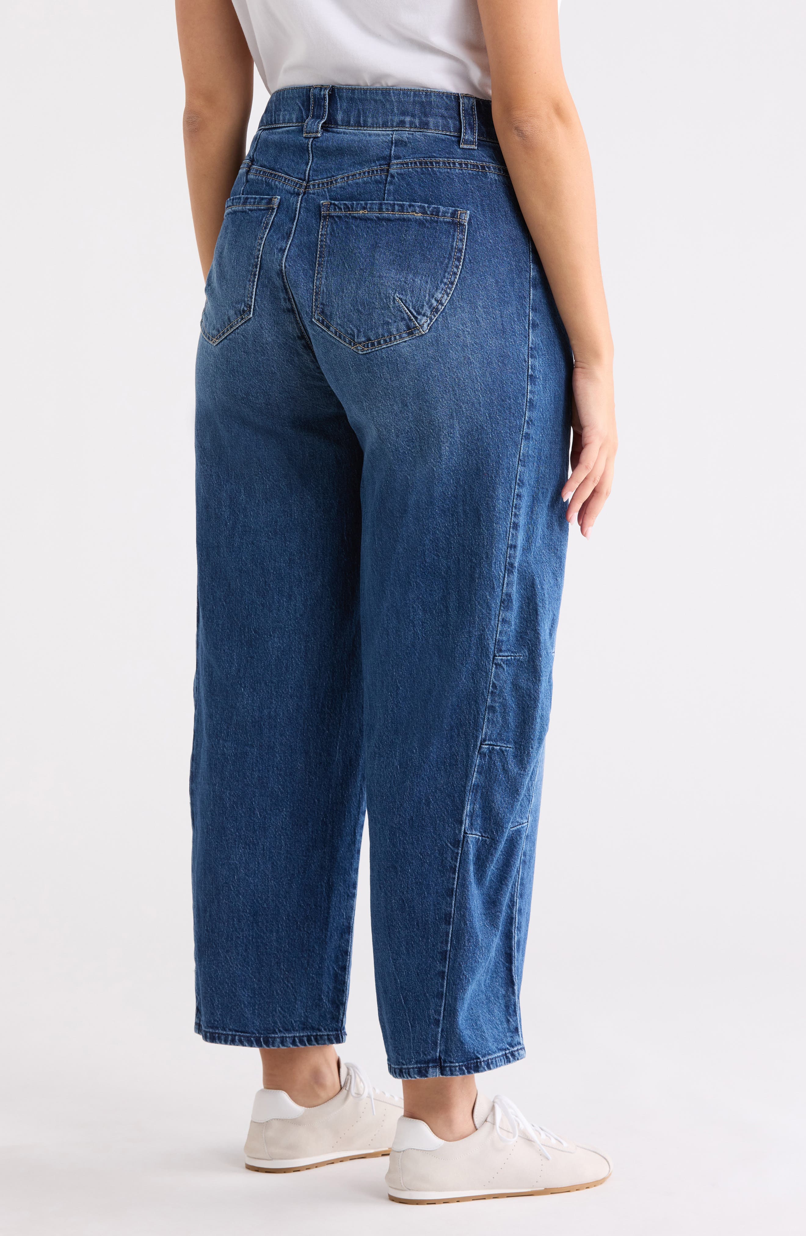 'Ab'Solution High Waist Ankle Barely Barrel Jeans - image 2