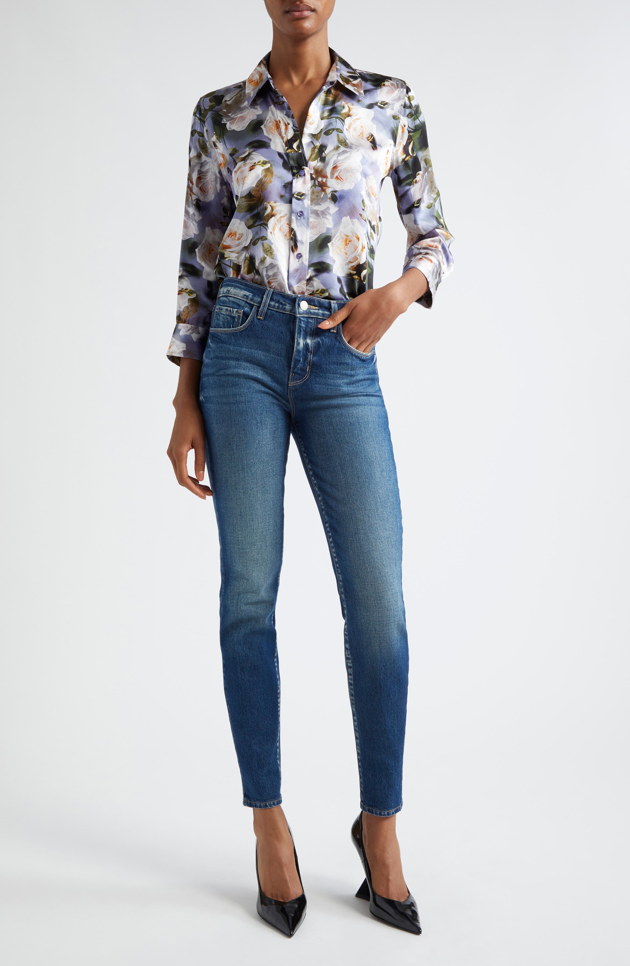 Marguerite High Waist Skinny Jeans - image 2
