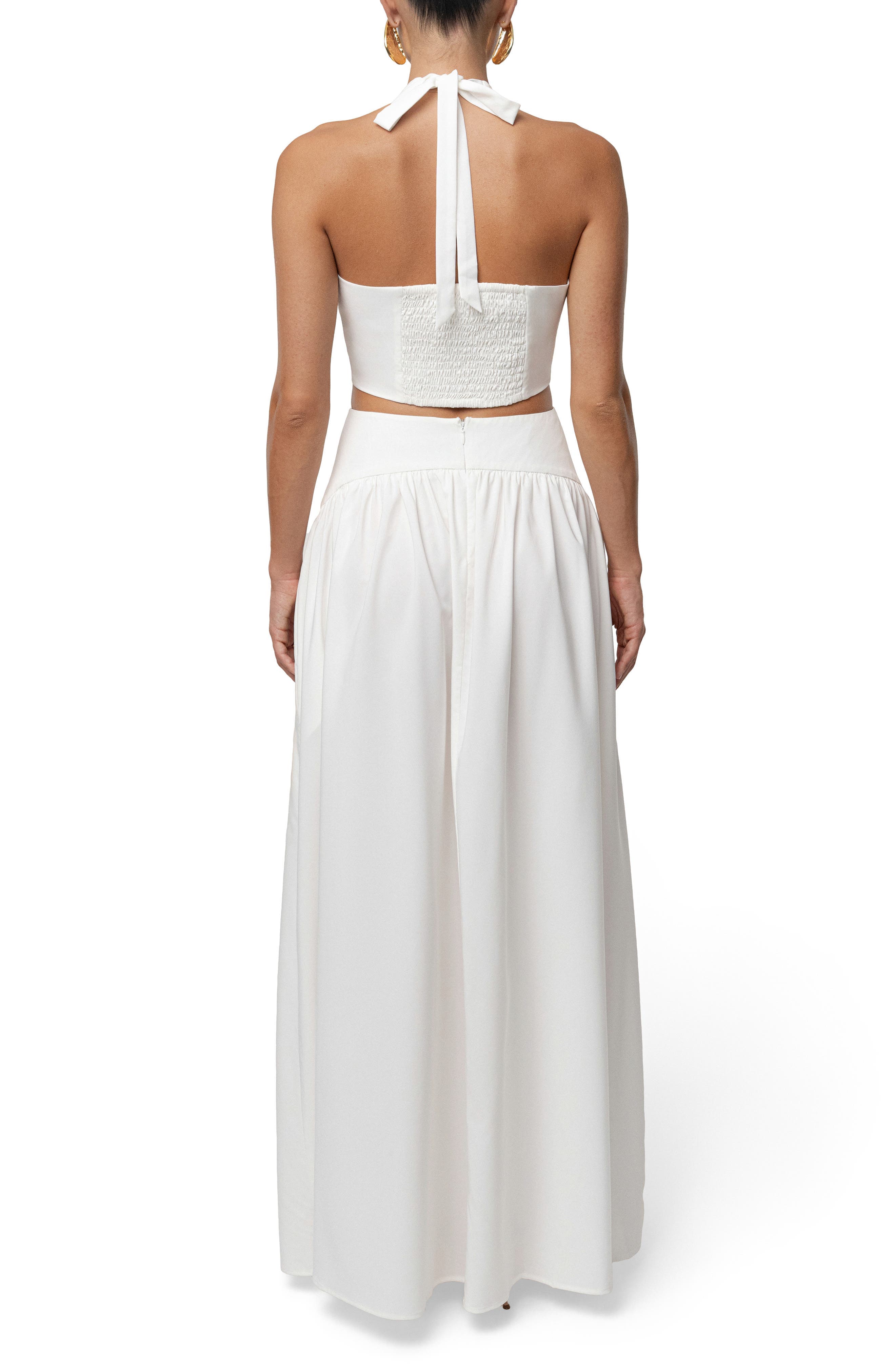 Haven Halter Crop Top & Maxi Skirt Set - image 4