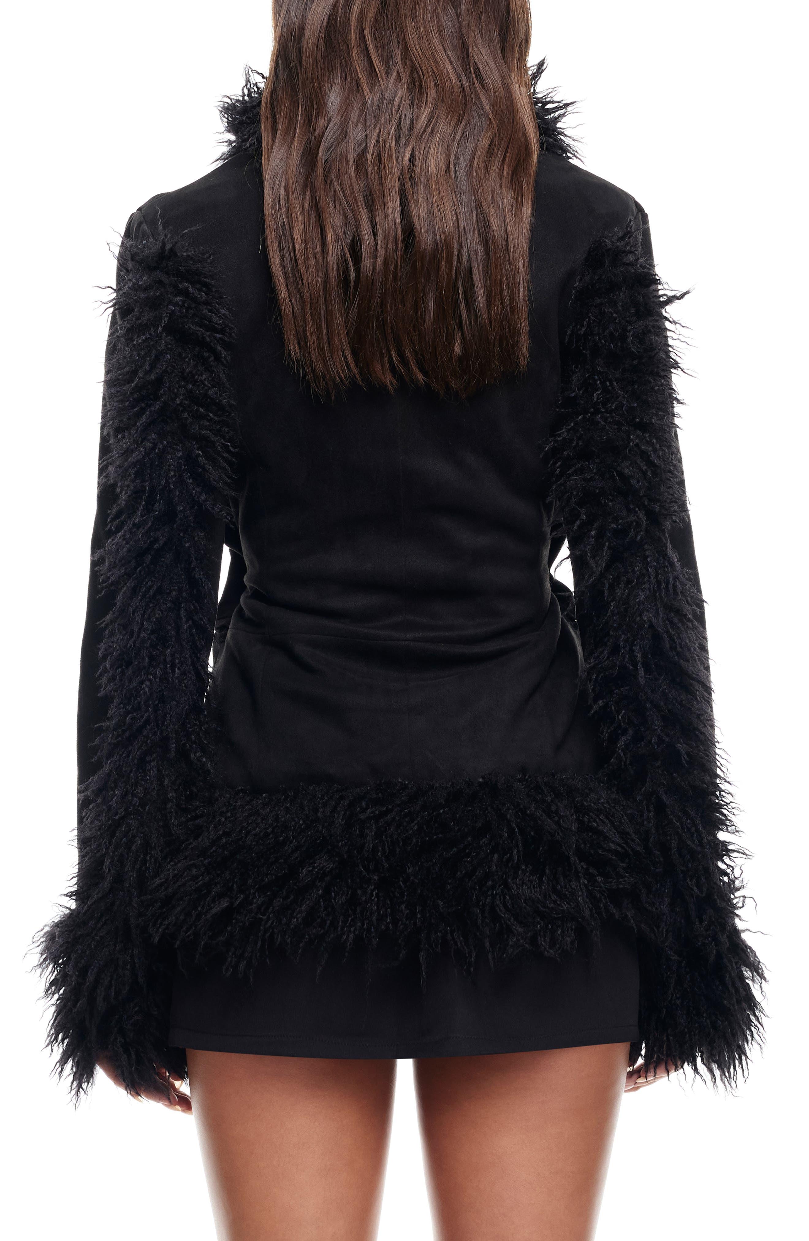 Oui Oui Coat with Faux Fur Trim - image 2