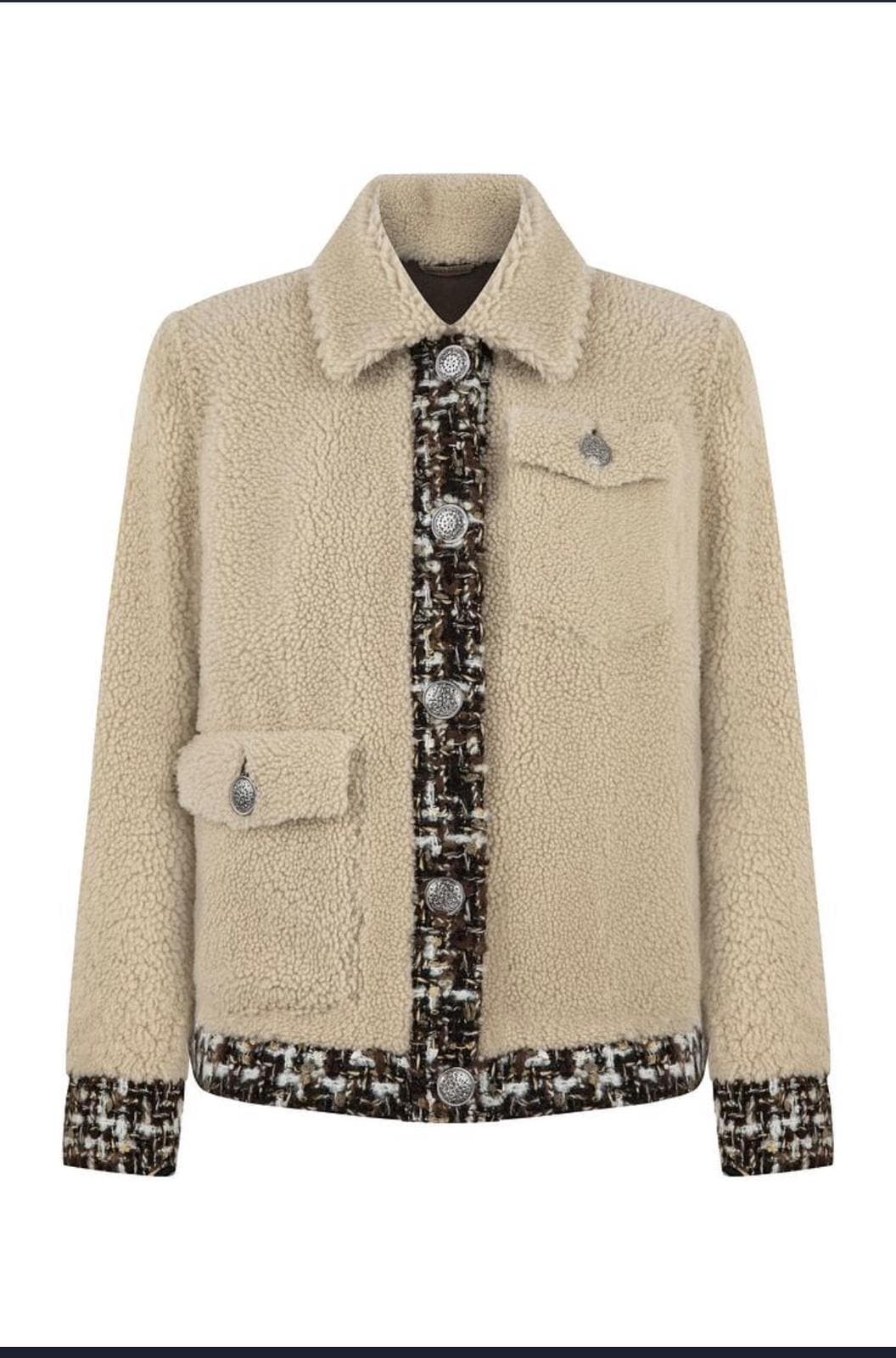 Teddy Shearling Jacket - image 2