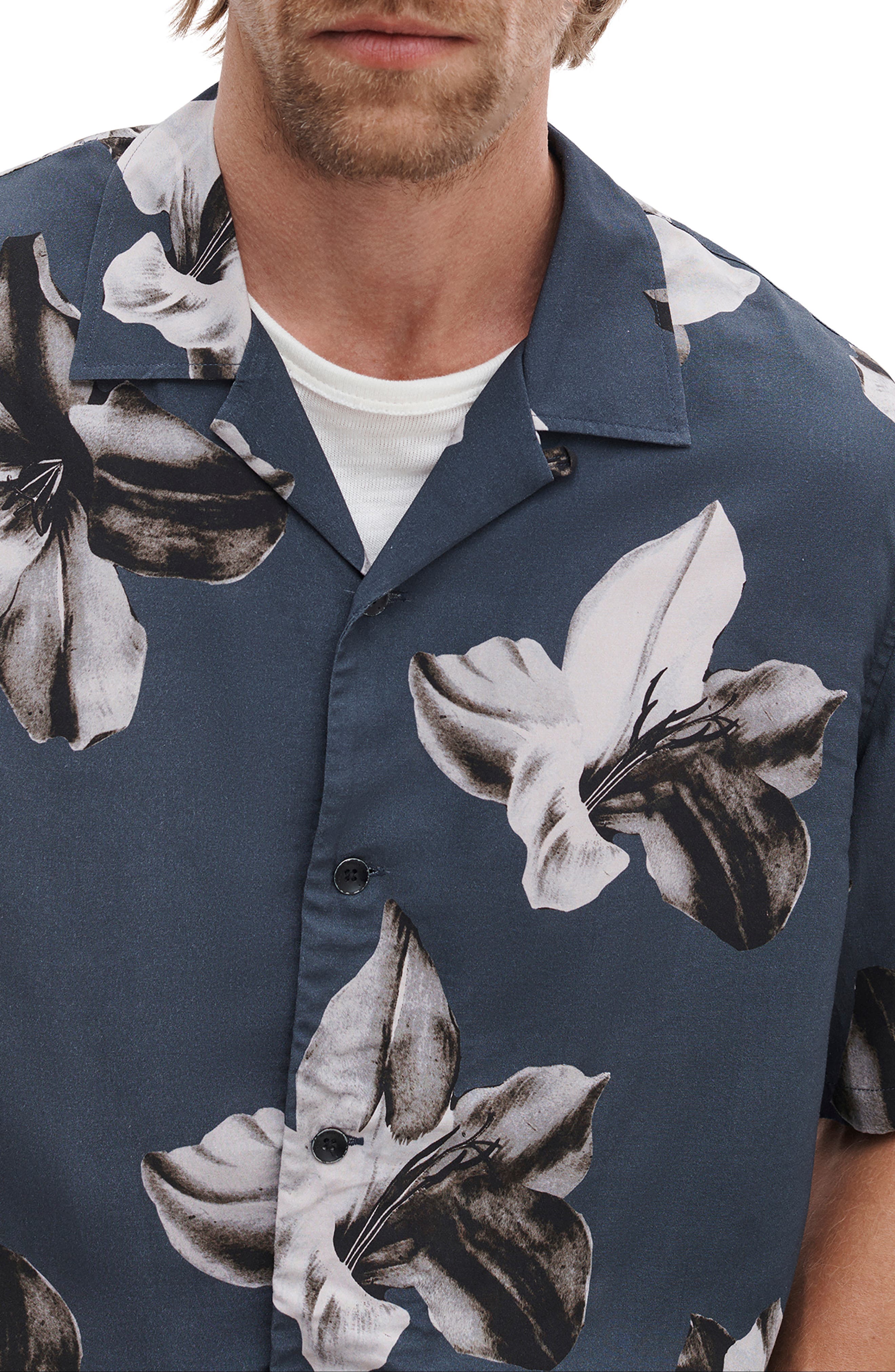 Avery Floral Camp Shirt - image 4