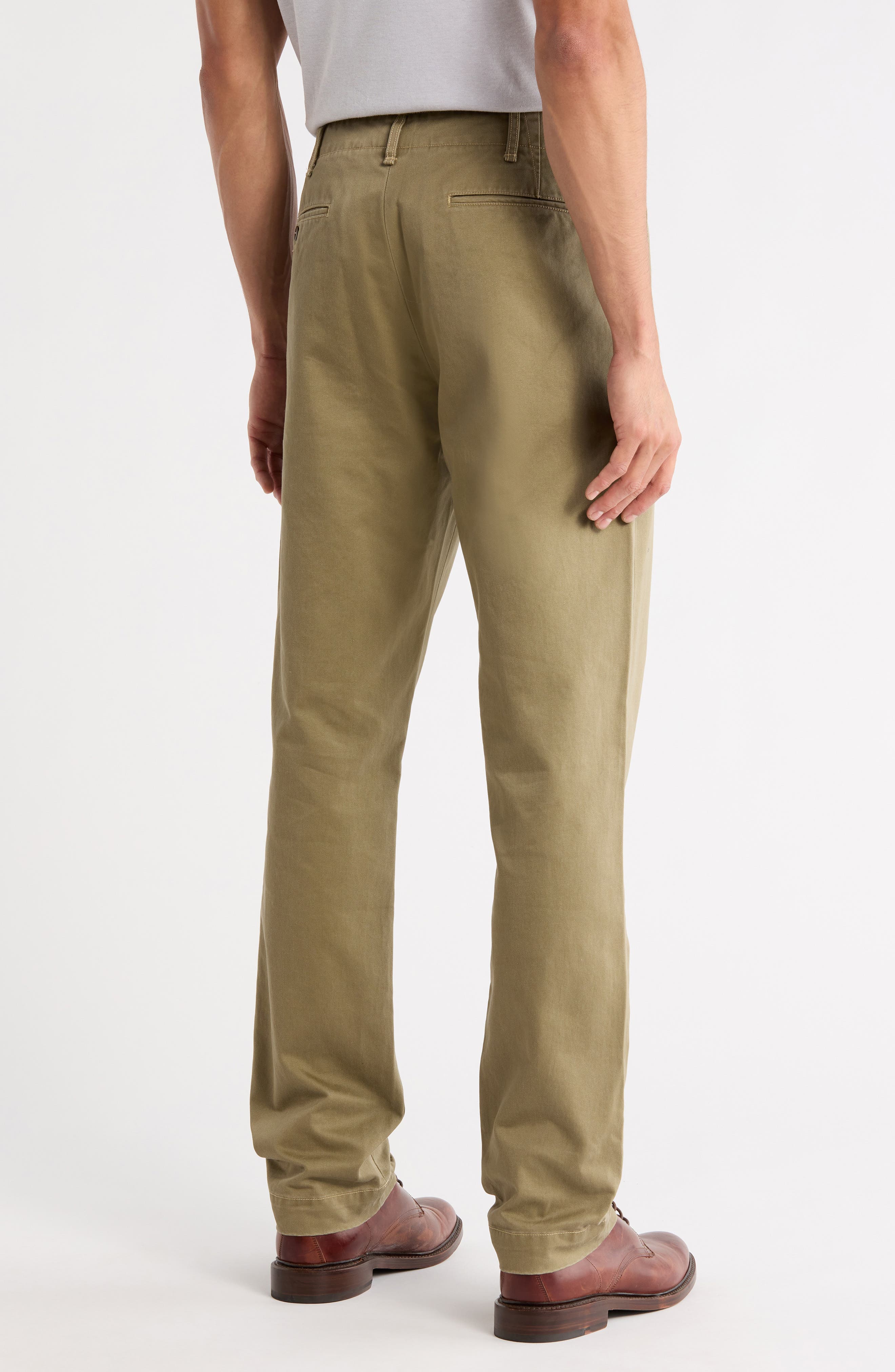 Paperback Twill Slim Fit Pants - image 2