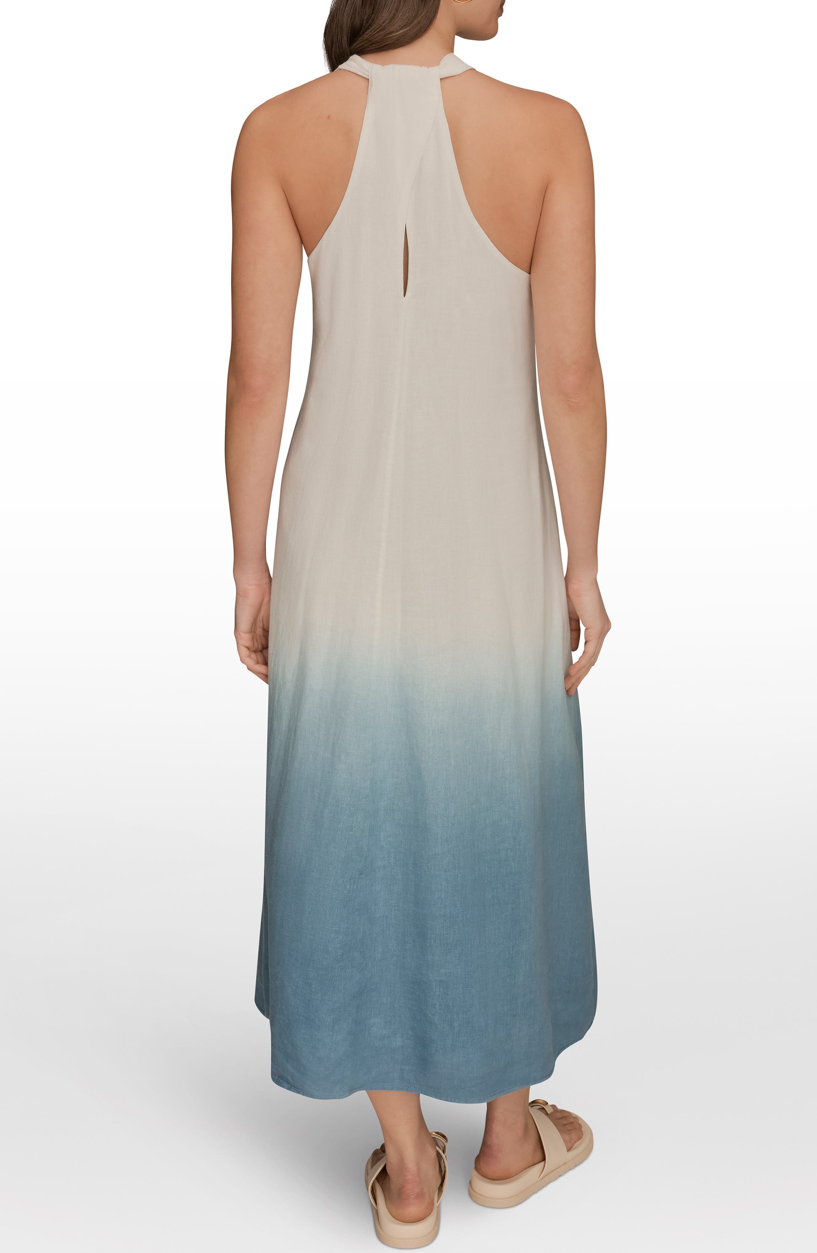 V-Neck Sleeveless Maxi Dress - image 2