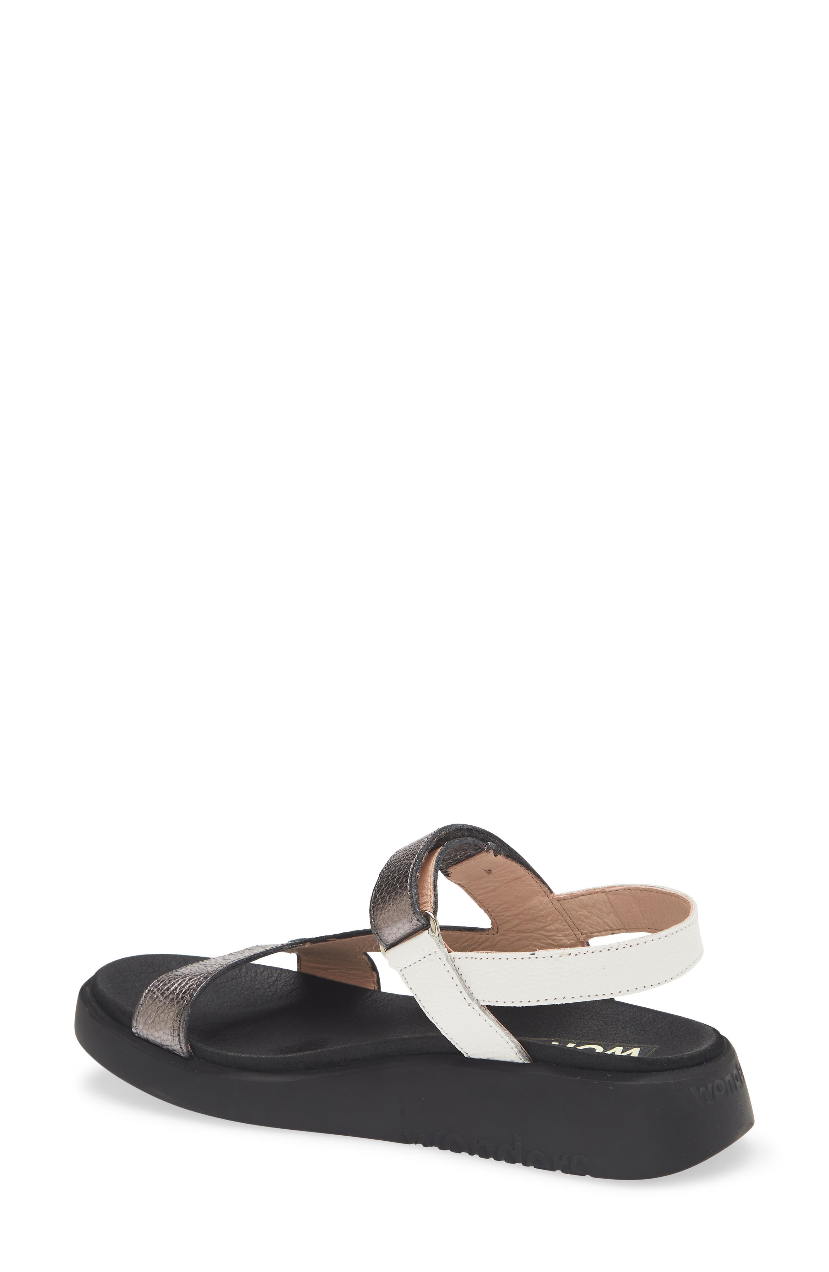 Colorblock Leather Sandal - image 2