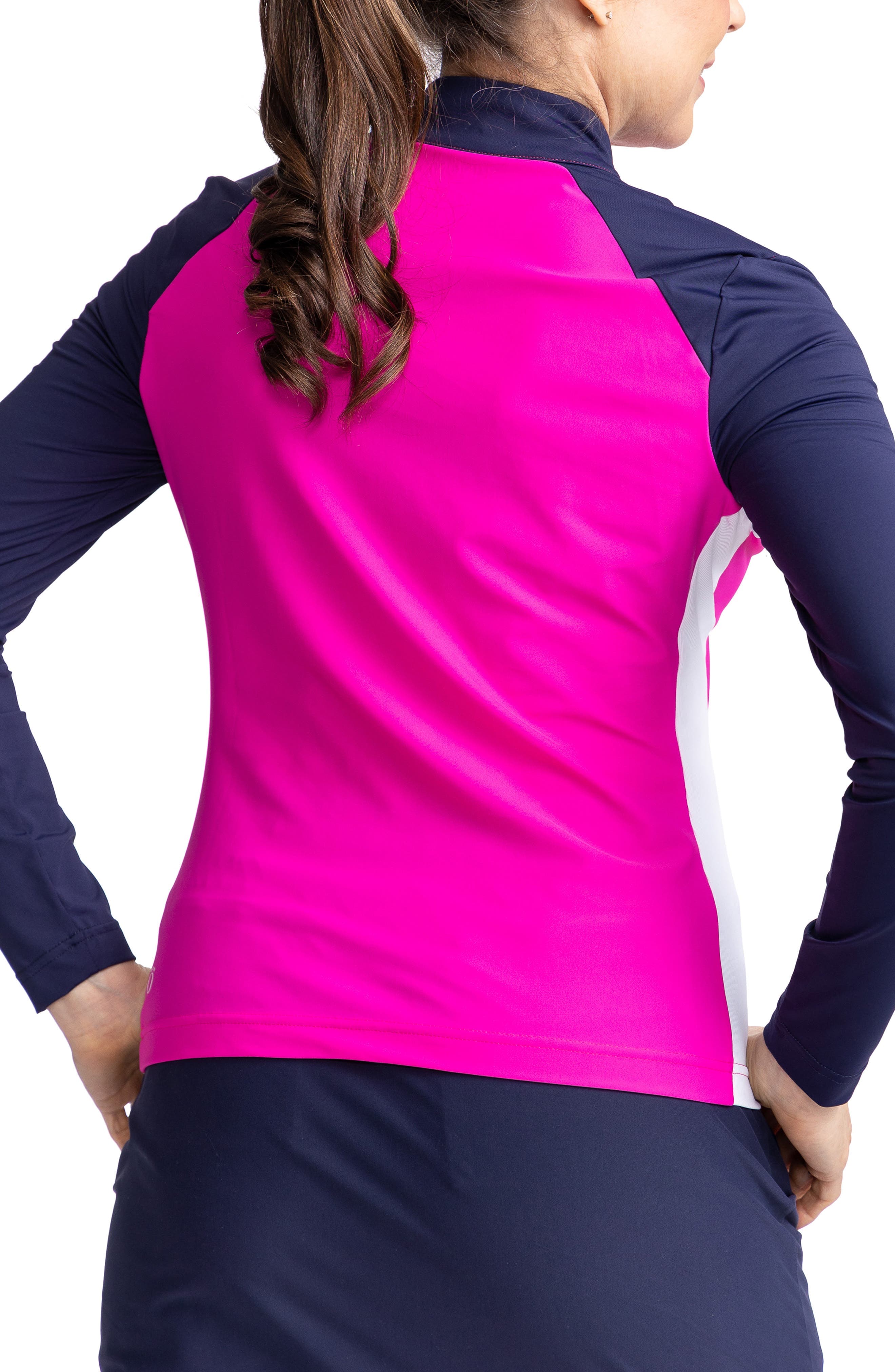 Cap to Tap Long Sleeve Polo Golf Top - image 2