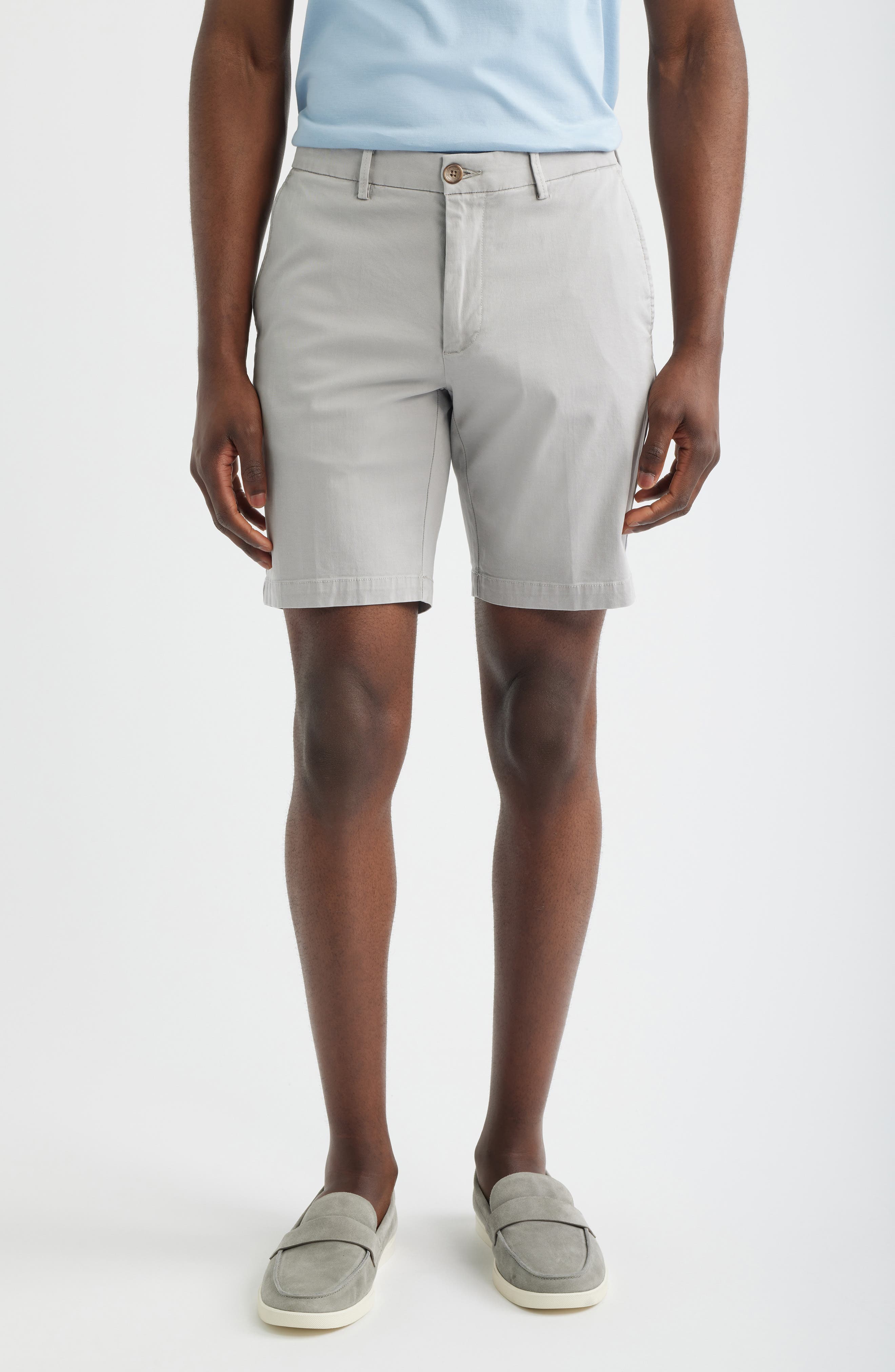 Savannah Stretch Cotton Twill Shorts - image 1