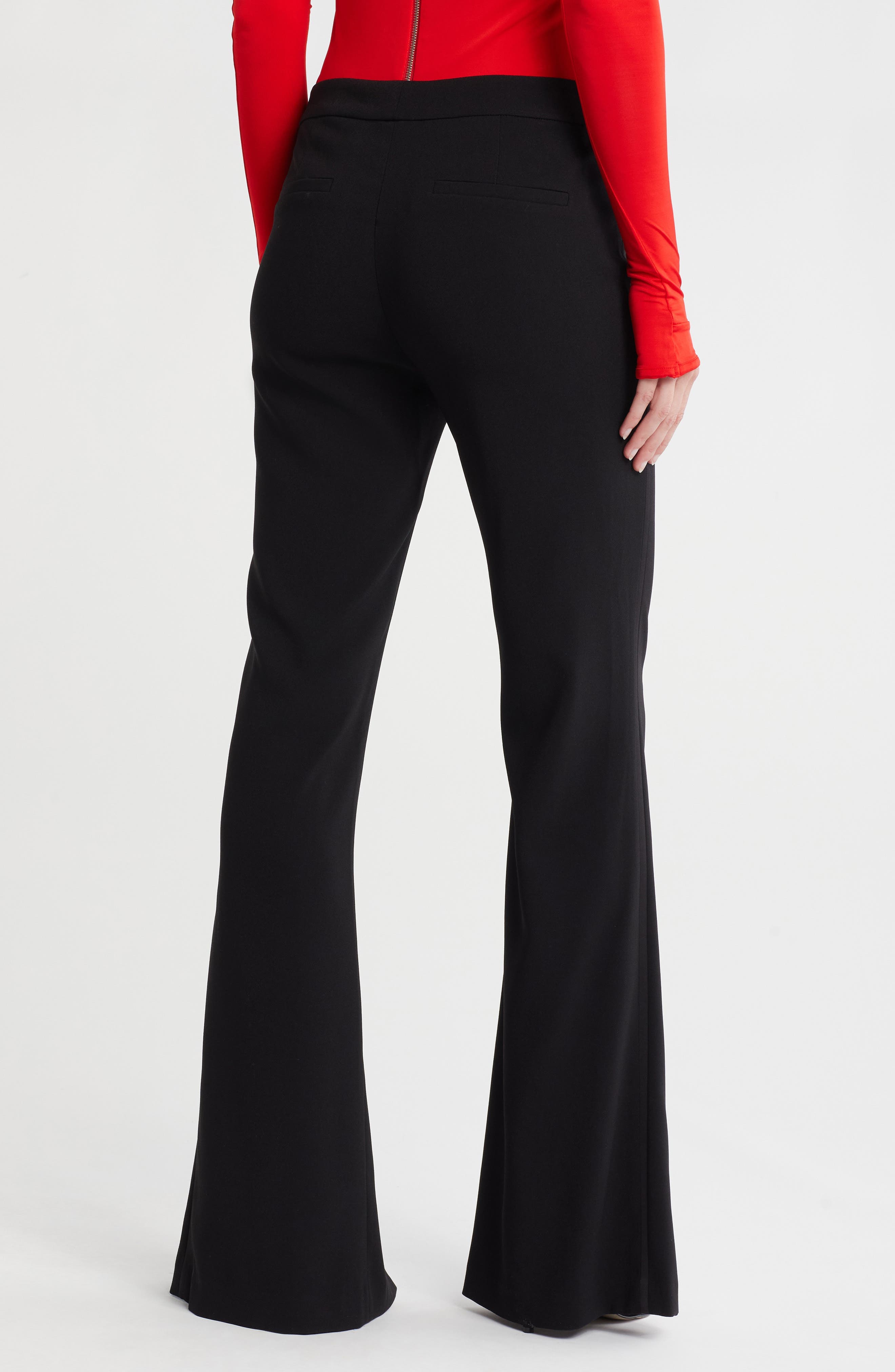 Princess Slit Hem Flare Pants - image 2