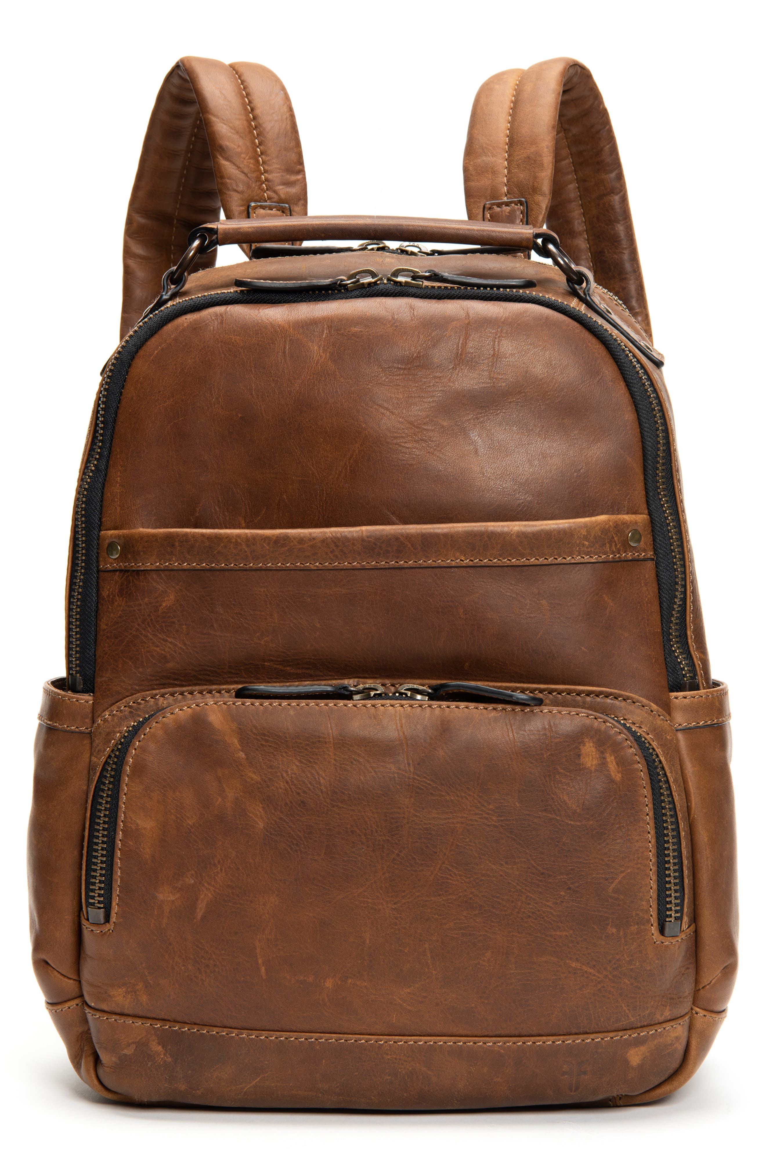 'Logan' Leather Backpack - image 1