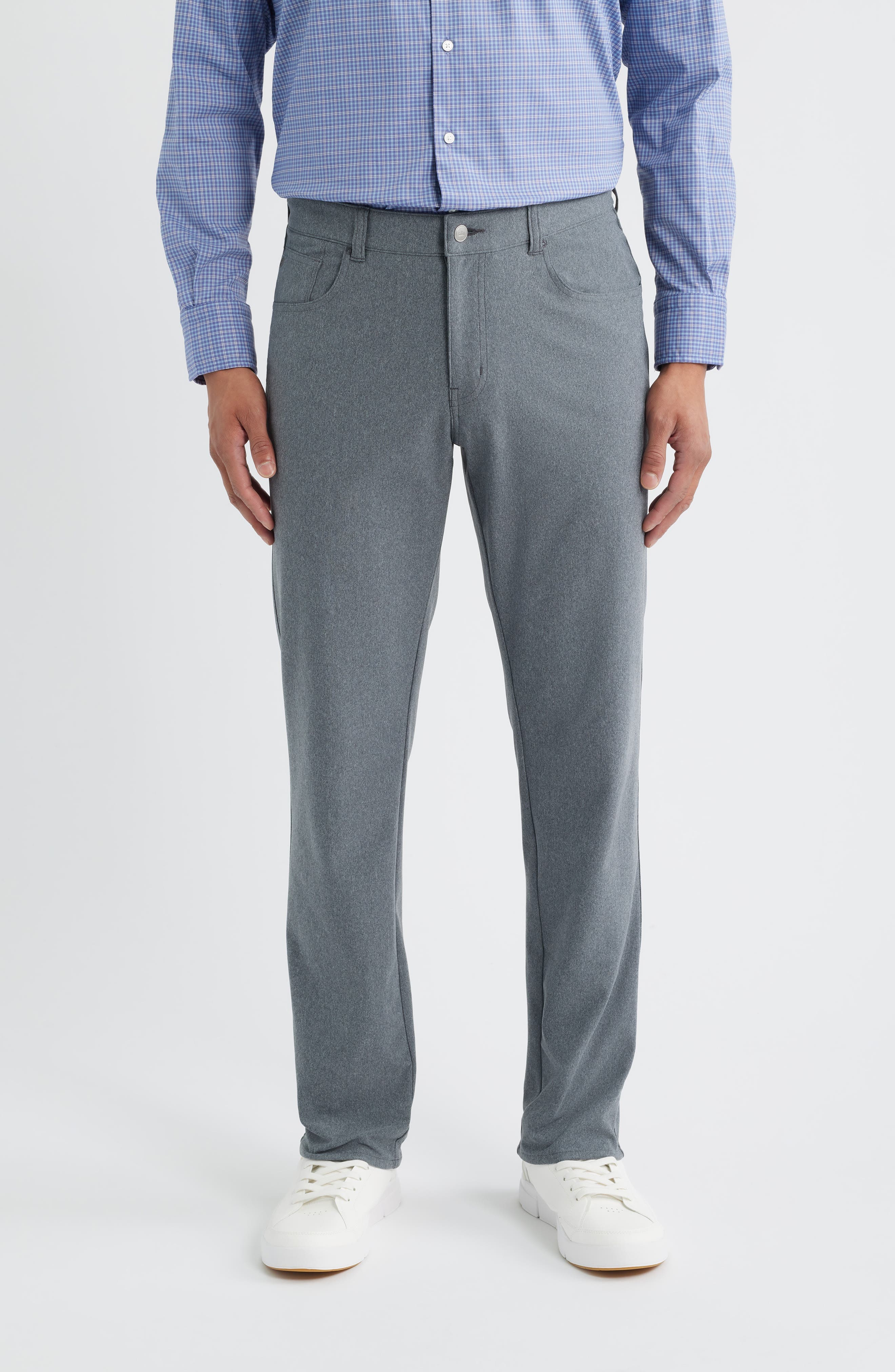 Brevard Performance Flannel Five-Pocket Pants - image 1