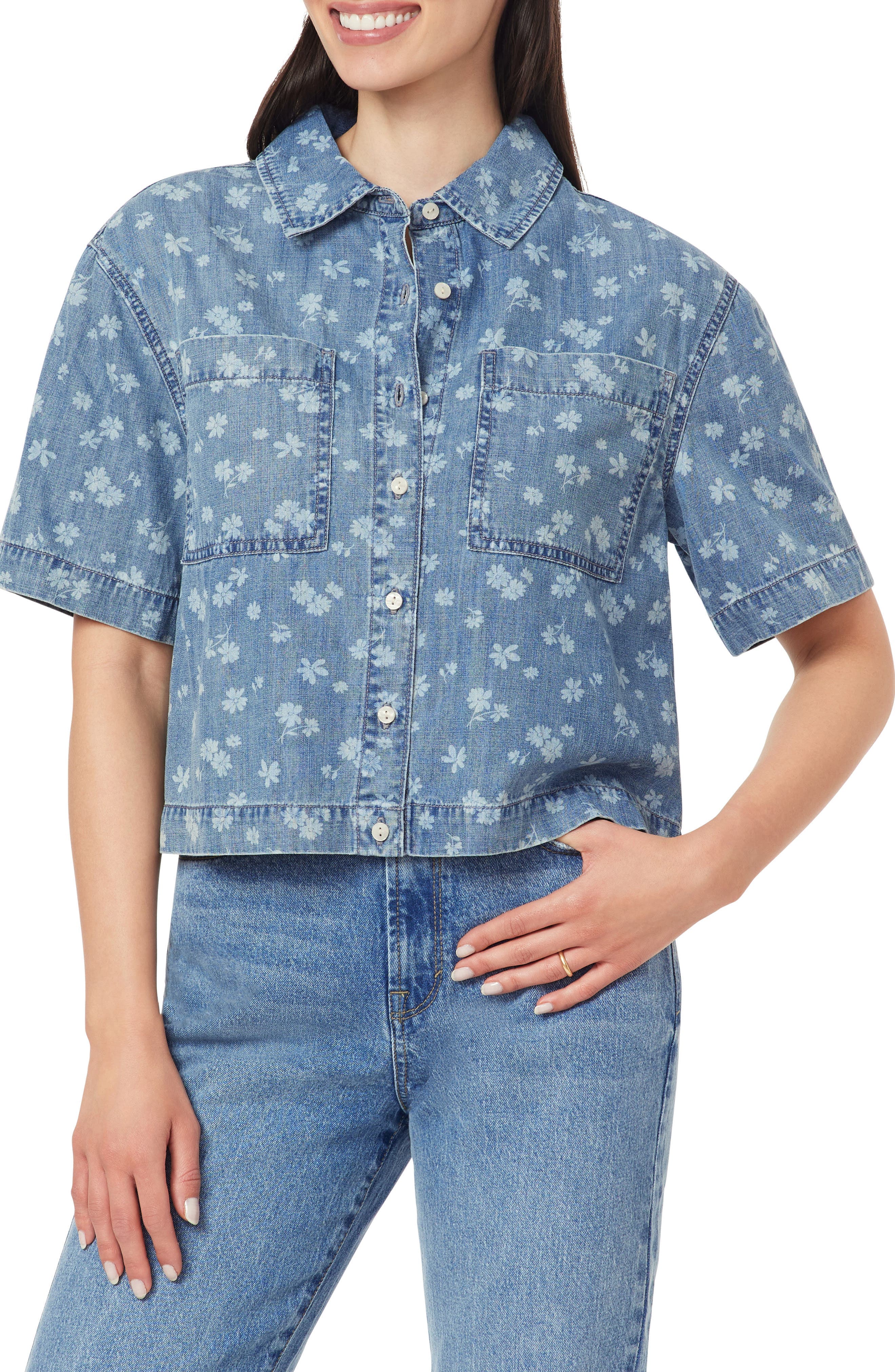Embroidered Camp Shirt - image 3