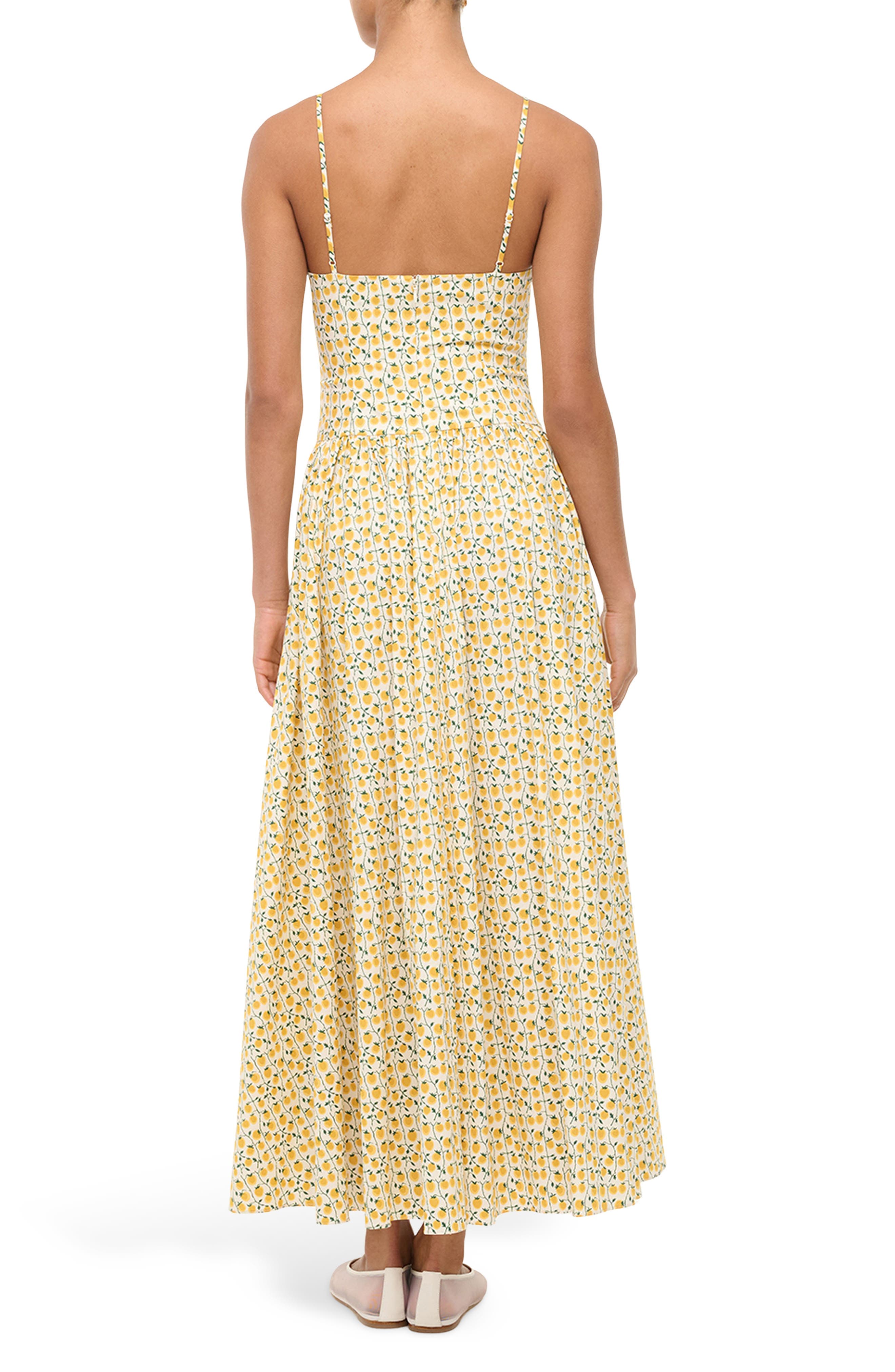 Dena Floral Cotton Maxi Dress - image 2
