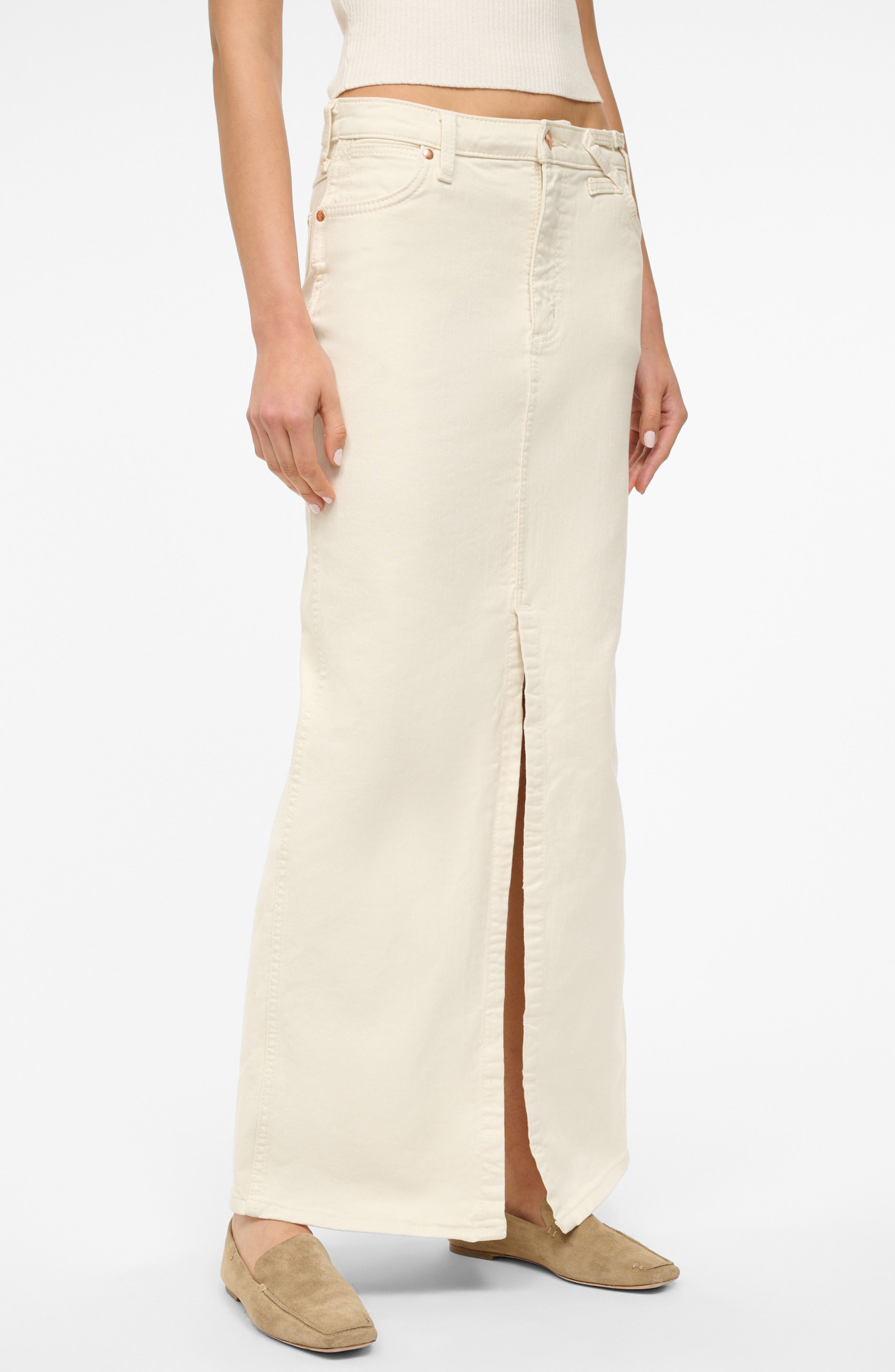 + Wrangler The Denim Maxi Skirt - image 2