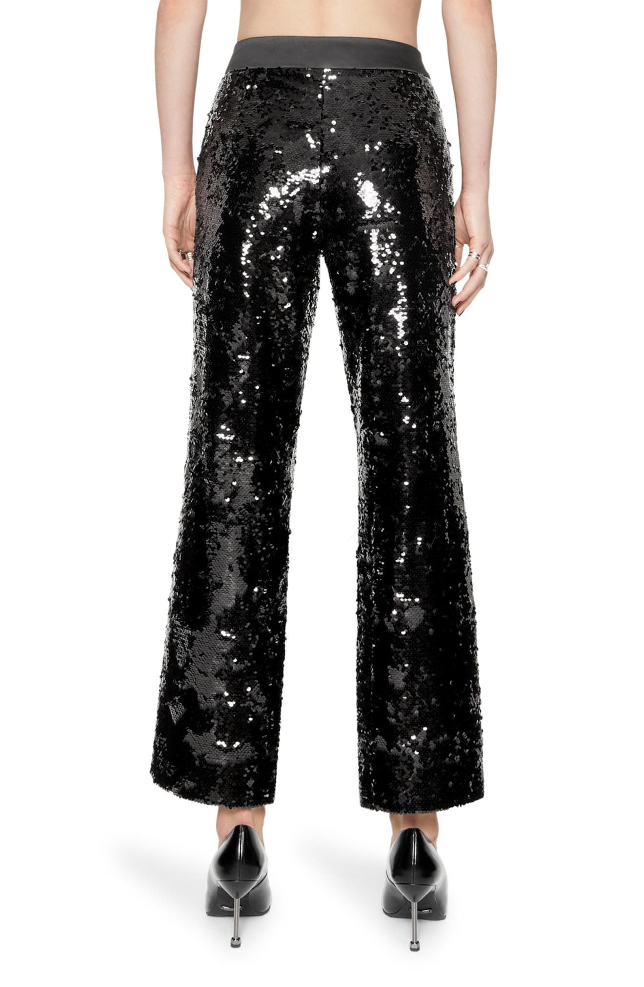 Jane Sequin Ankle Pants - image 2