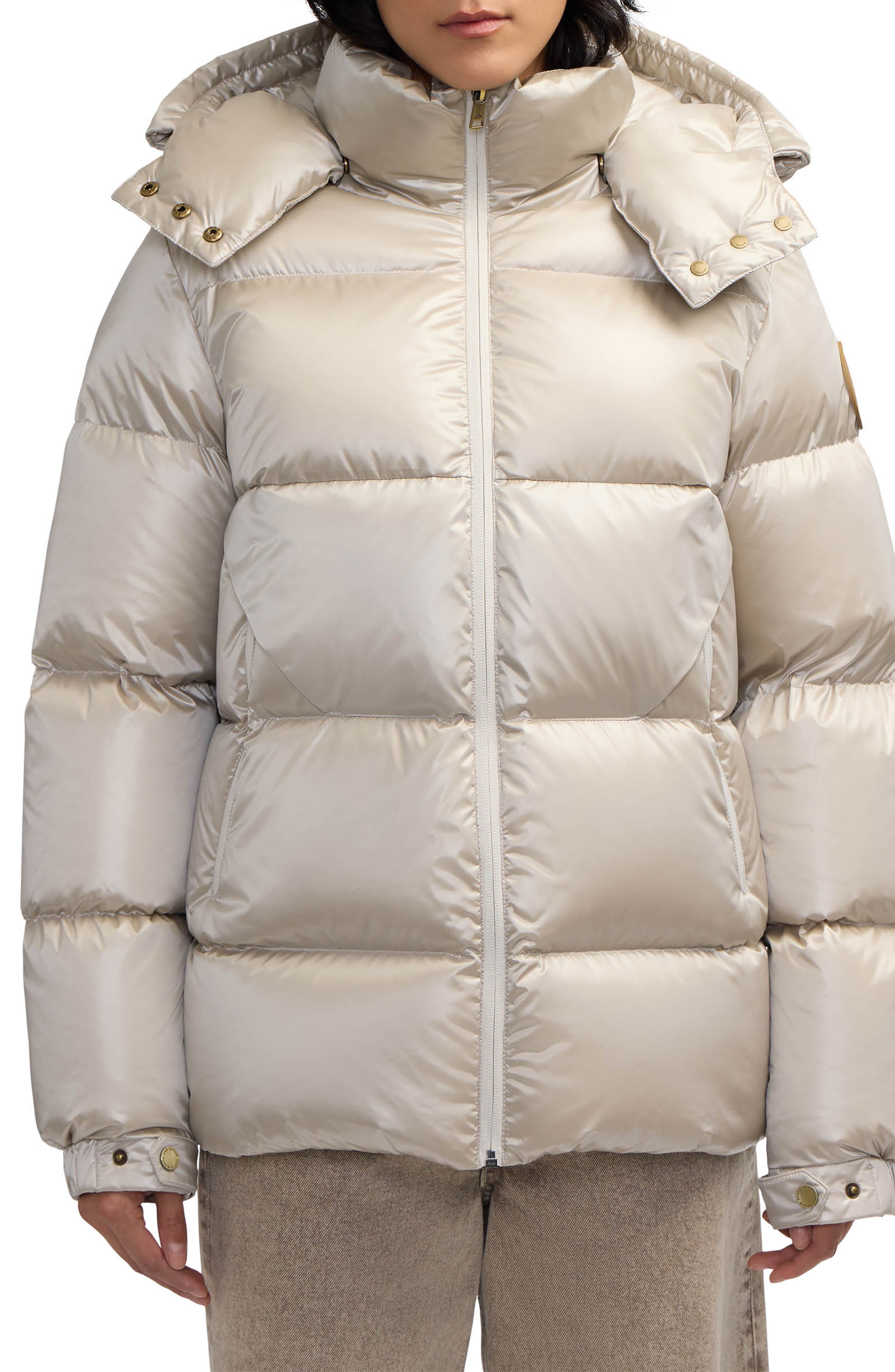 Vivienne Boxy Water Repellent Quilted Down Jacket - image 1