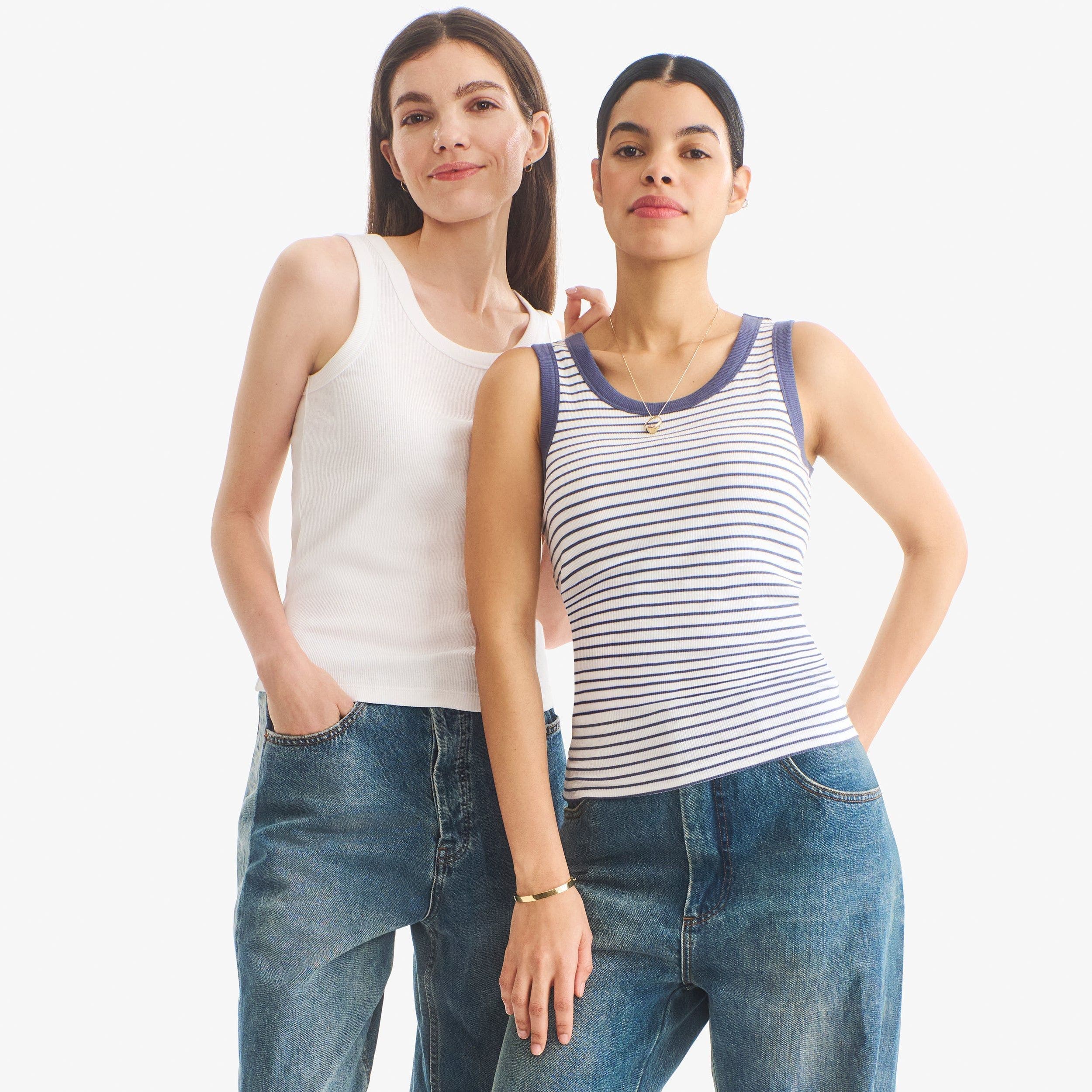 Women's Fit Rib Tank - image 3