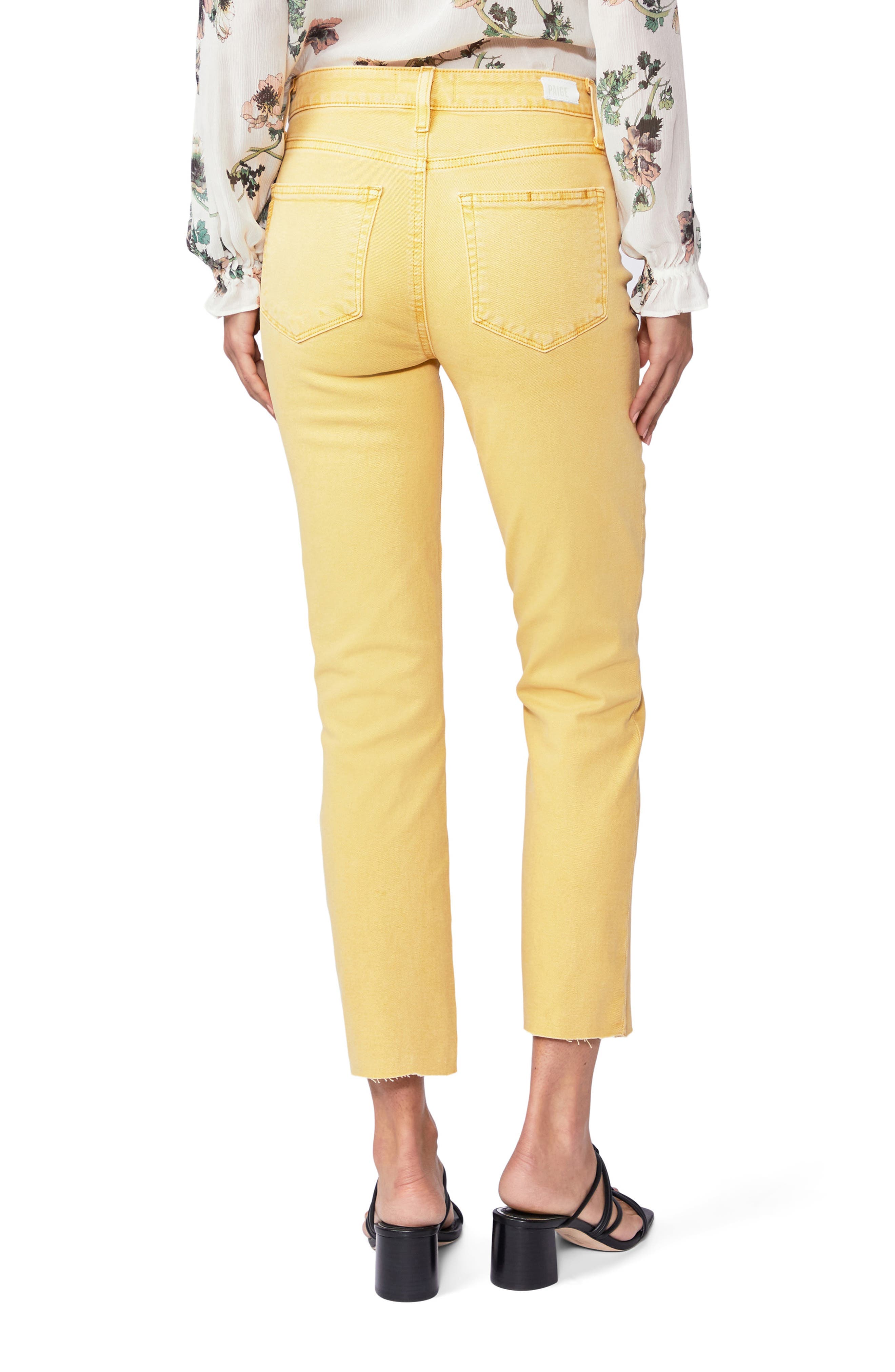 Cindy Raw Hem Crop Straight Leg Jeans - image 2