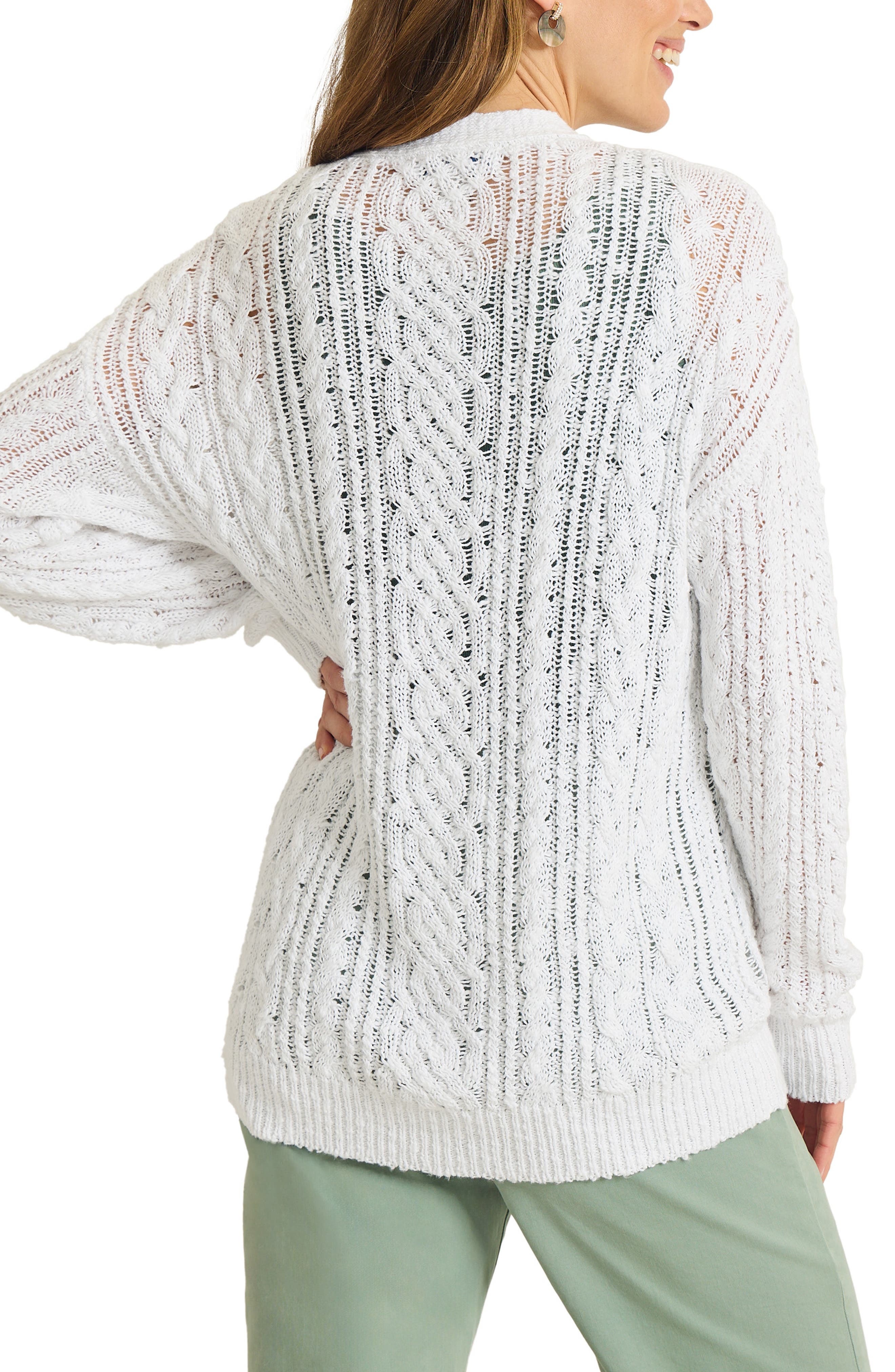 Basalt Bay Cable Cardigan - image 2