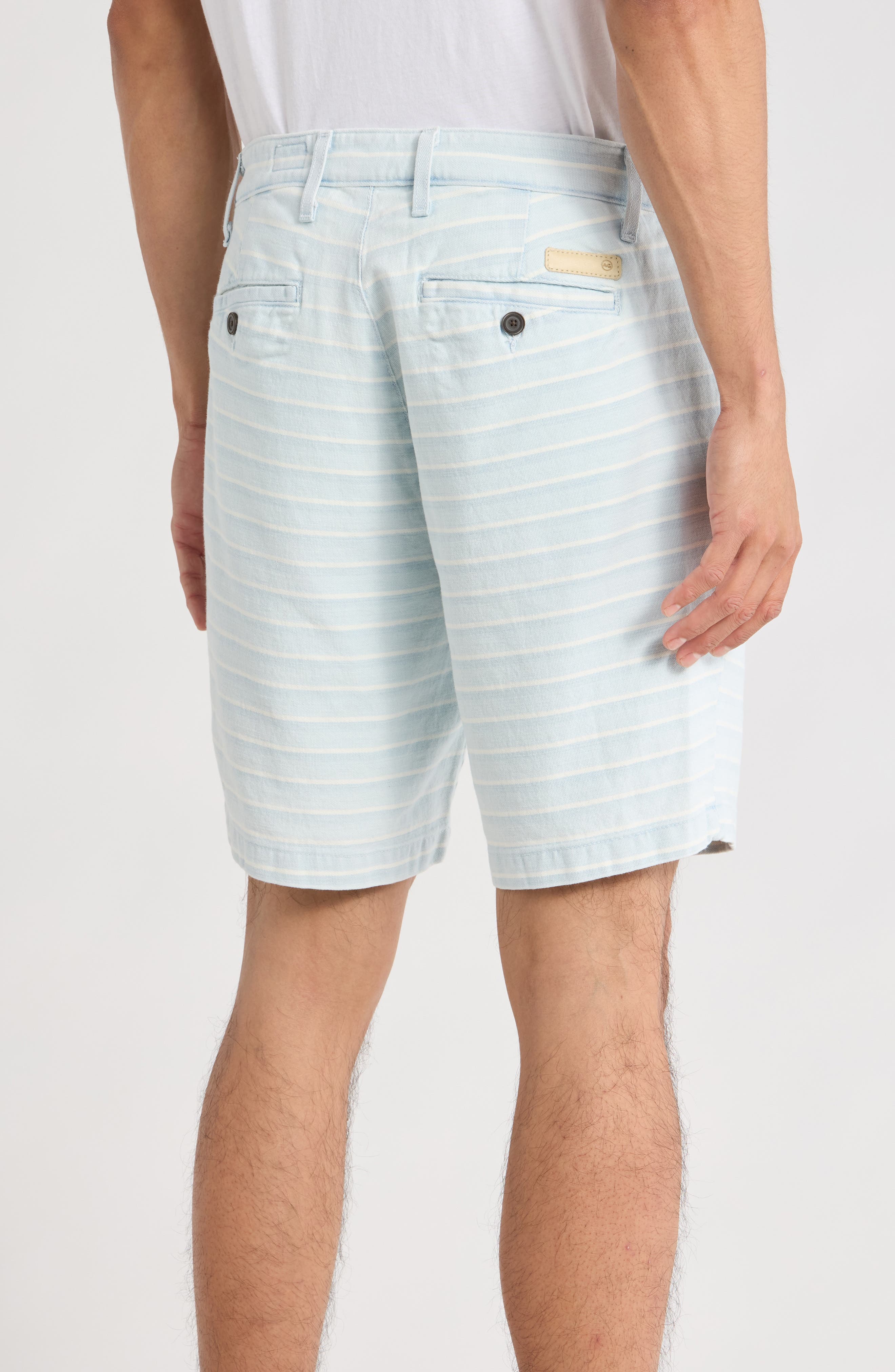 Wanderer Stripe Slim Fit Chino Shorts - image 2