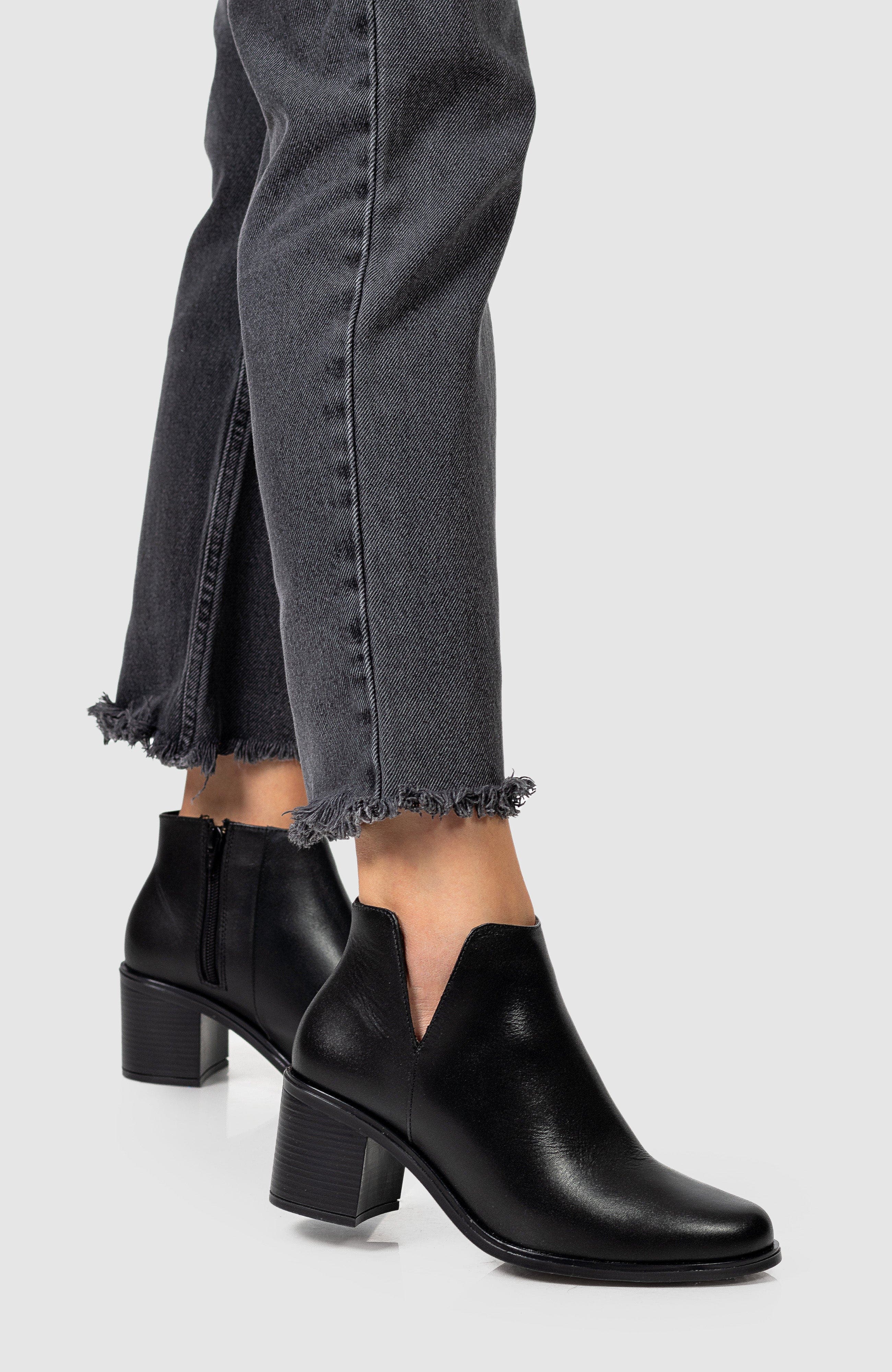 Alexa Block Heel Side Up Bootie - image 2