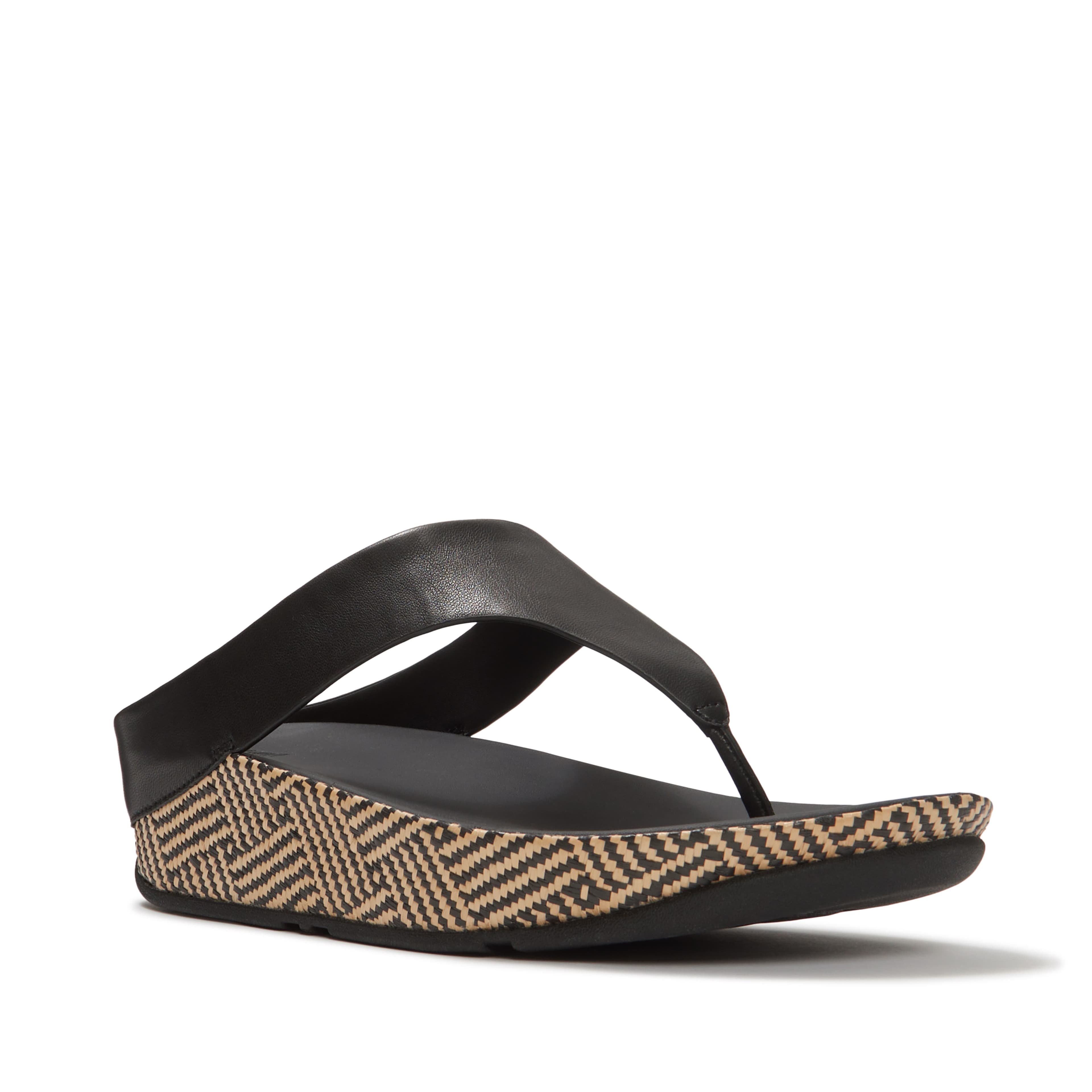 Lulu Lux Graph-Weave TP Sandal - image 1