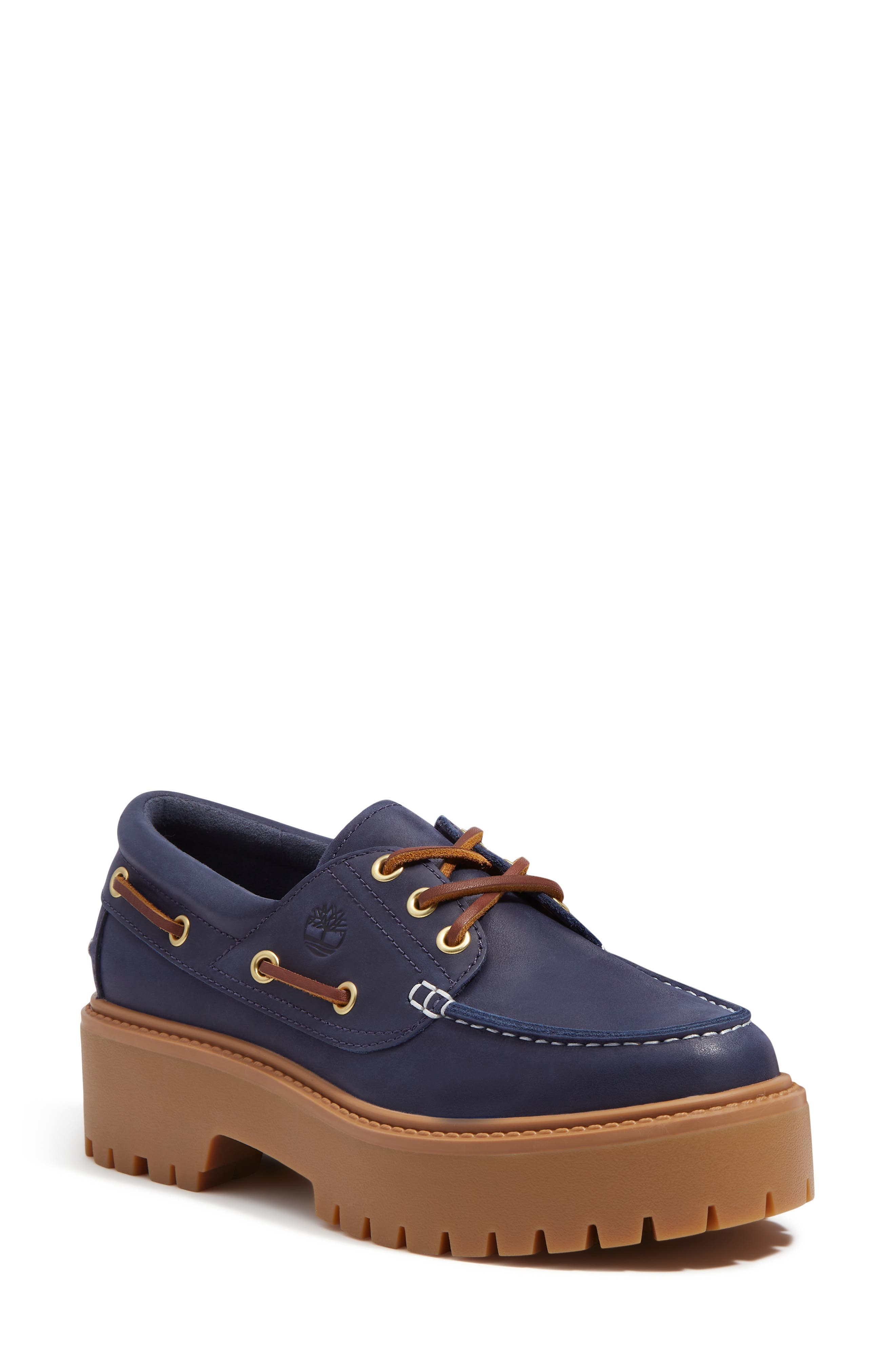 Stone Street Platform Boat Shoe - image 1