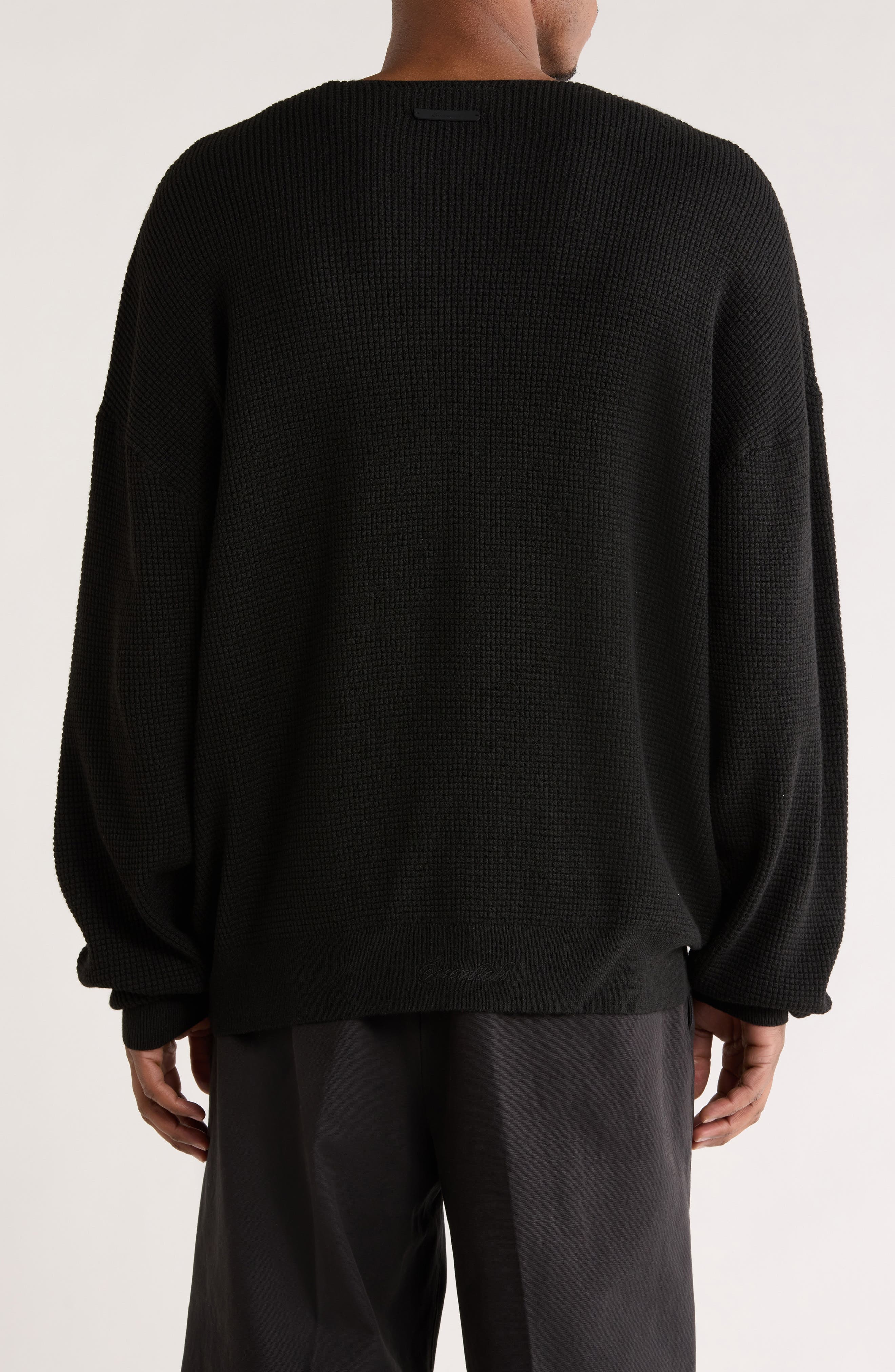 Signature Waffle '90s Crewneck Sweatshirt - image 2