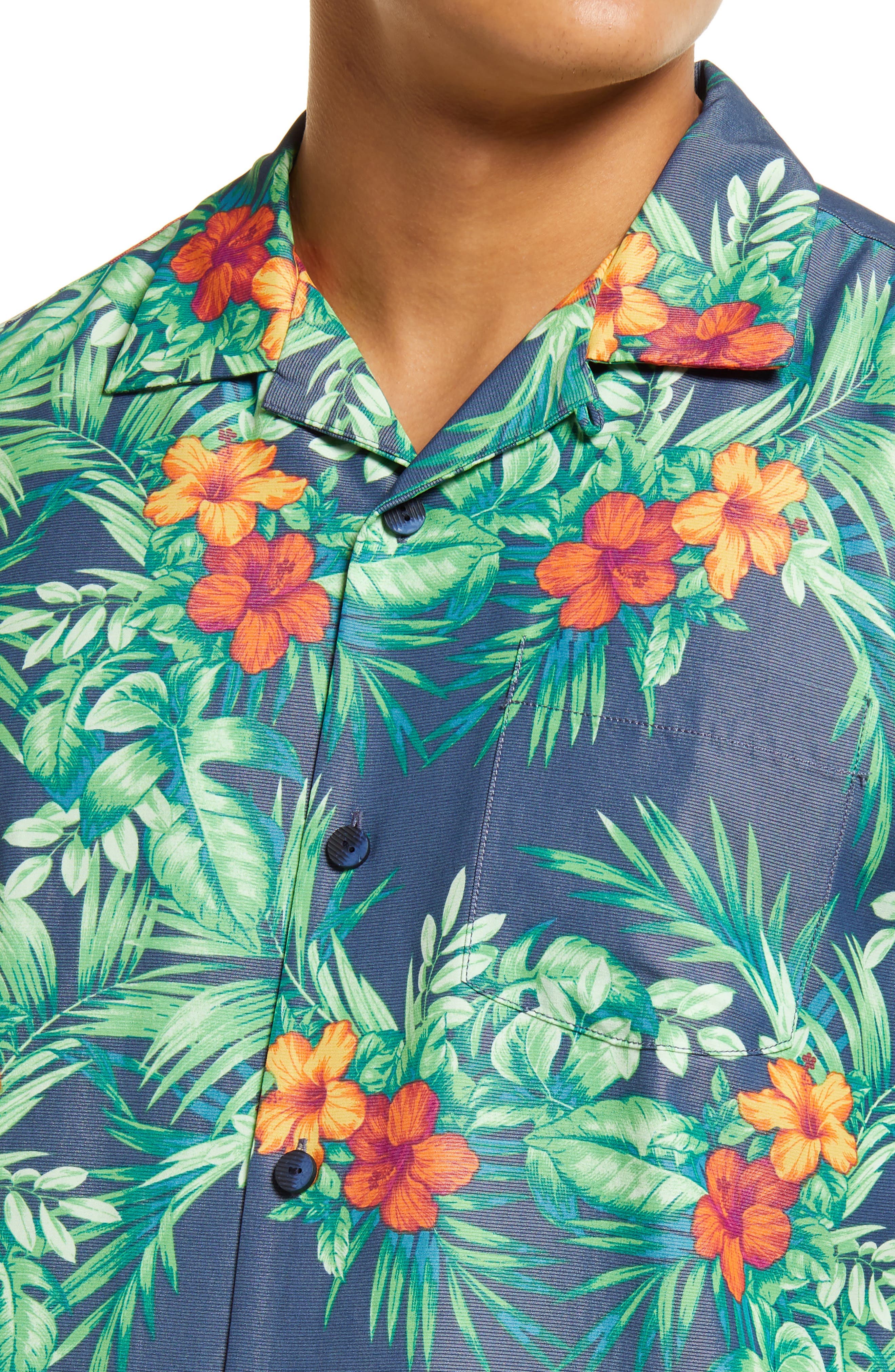 Coconut Point Luau Cove IslandZone Short Sleeve Button-Up Camp Shirt - image 2