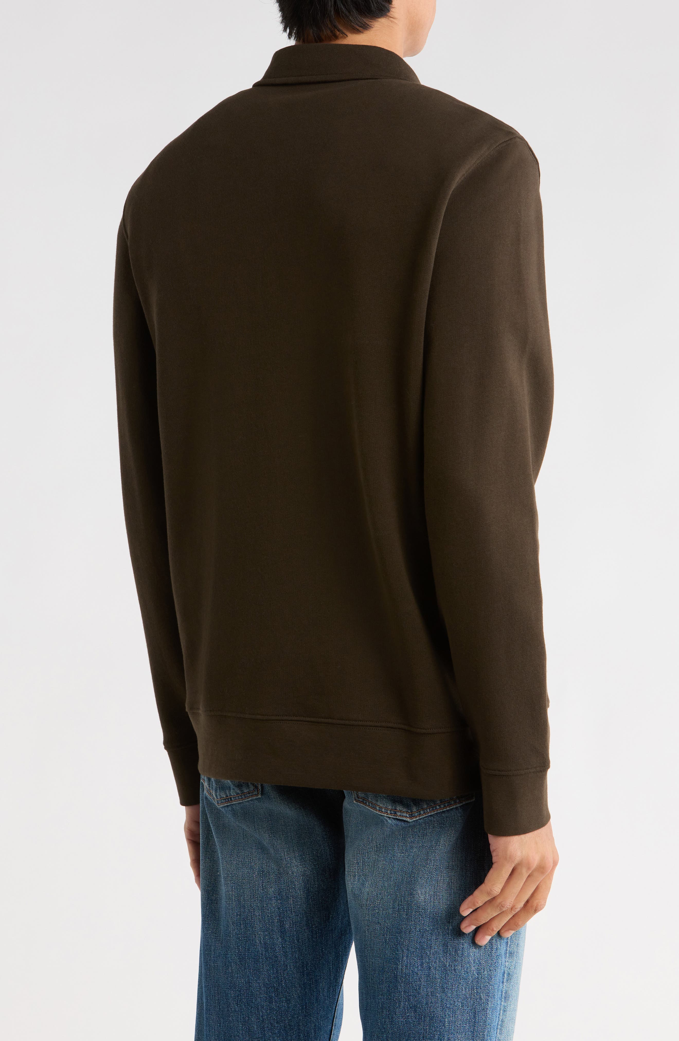 French Terry Quarter Zip Pullover - image 2