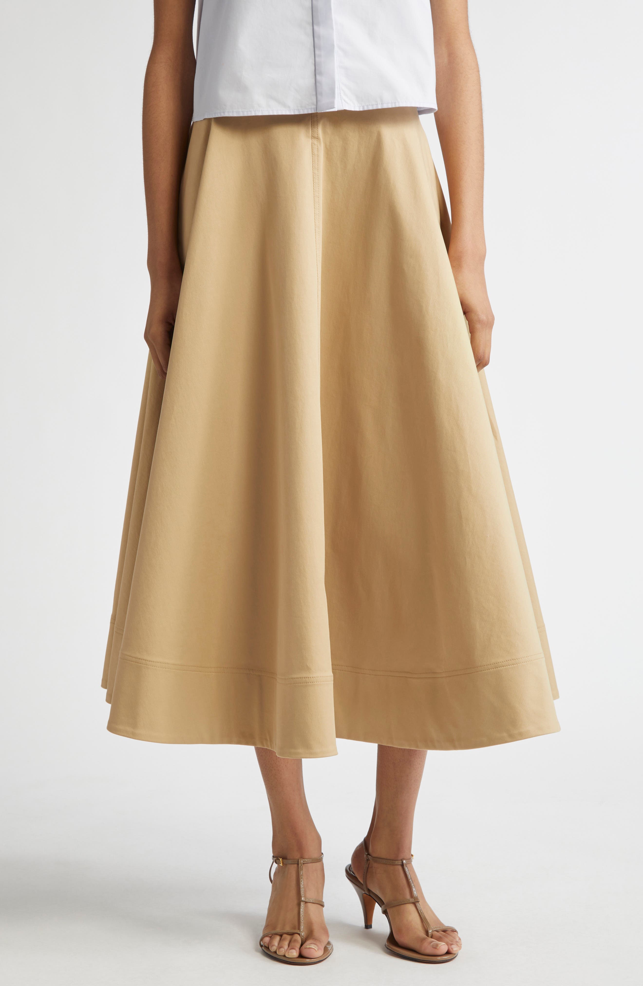Eleanor Cotton Circle Skirt - image 1