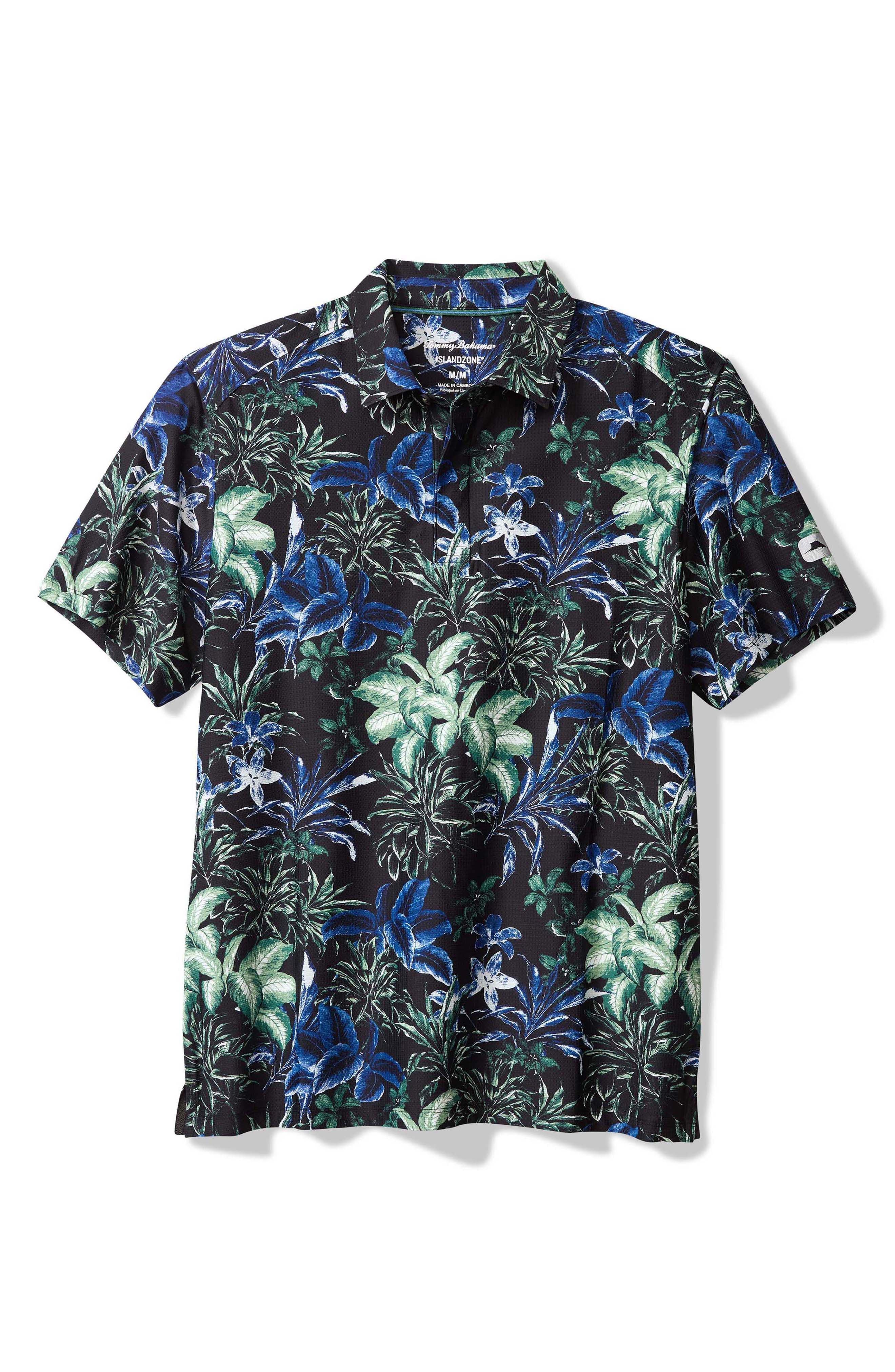 Pebble Coast Canopy Floral IslandZone Polo - image 1