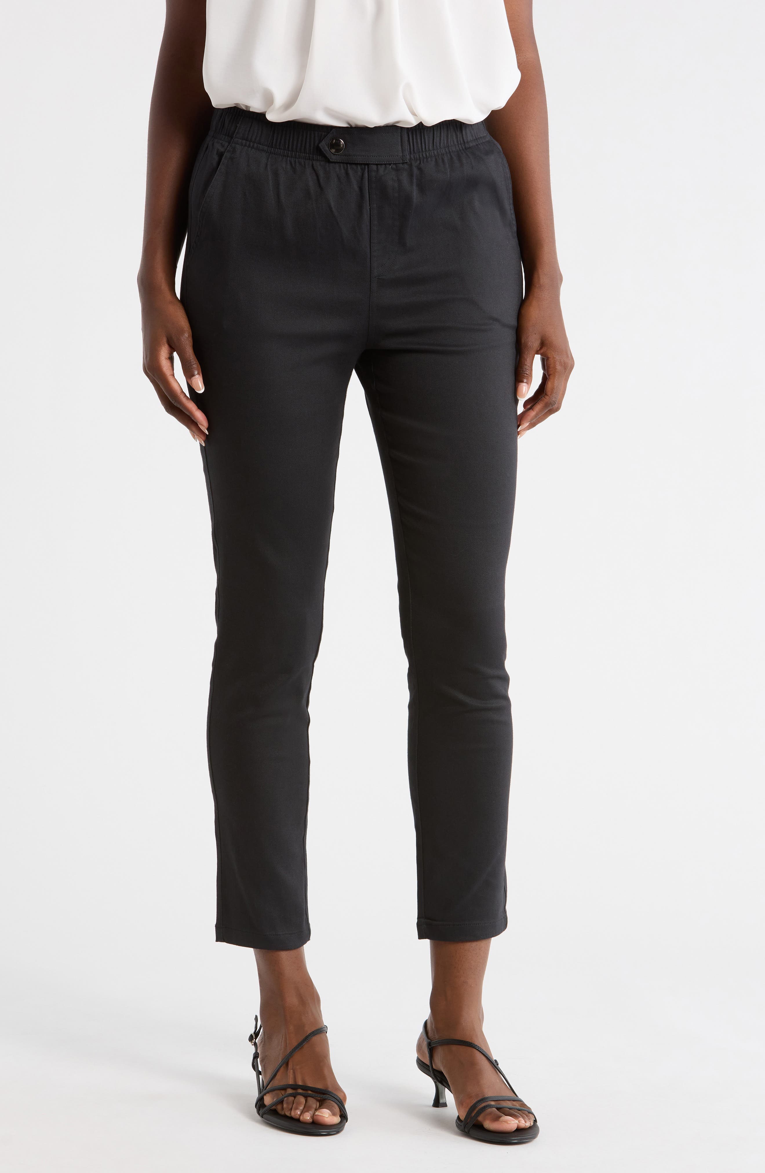 Side Button Capri Pants - image 1