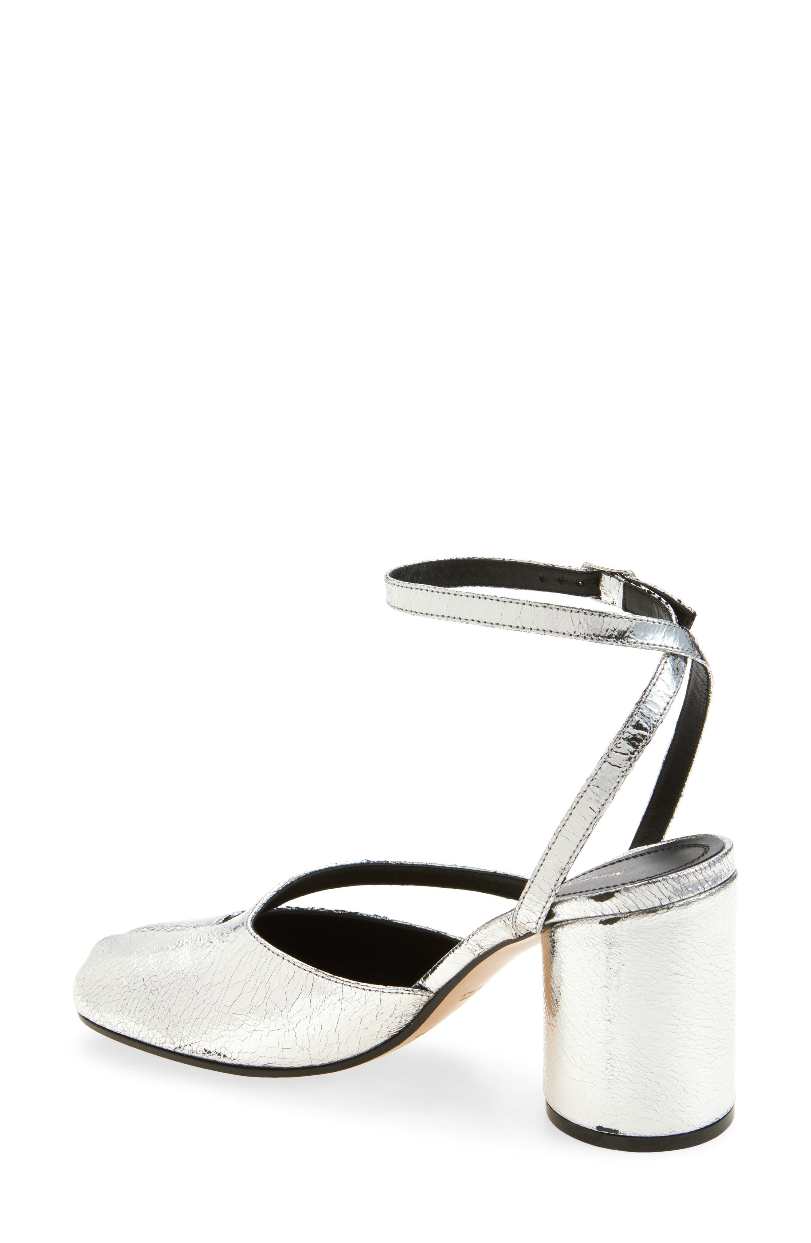 Tabi Metallic Ankle Strap Pump - image 2