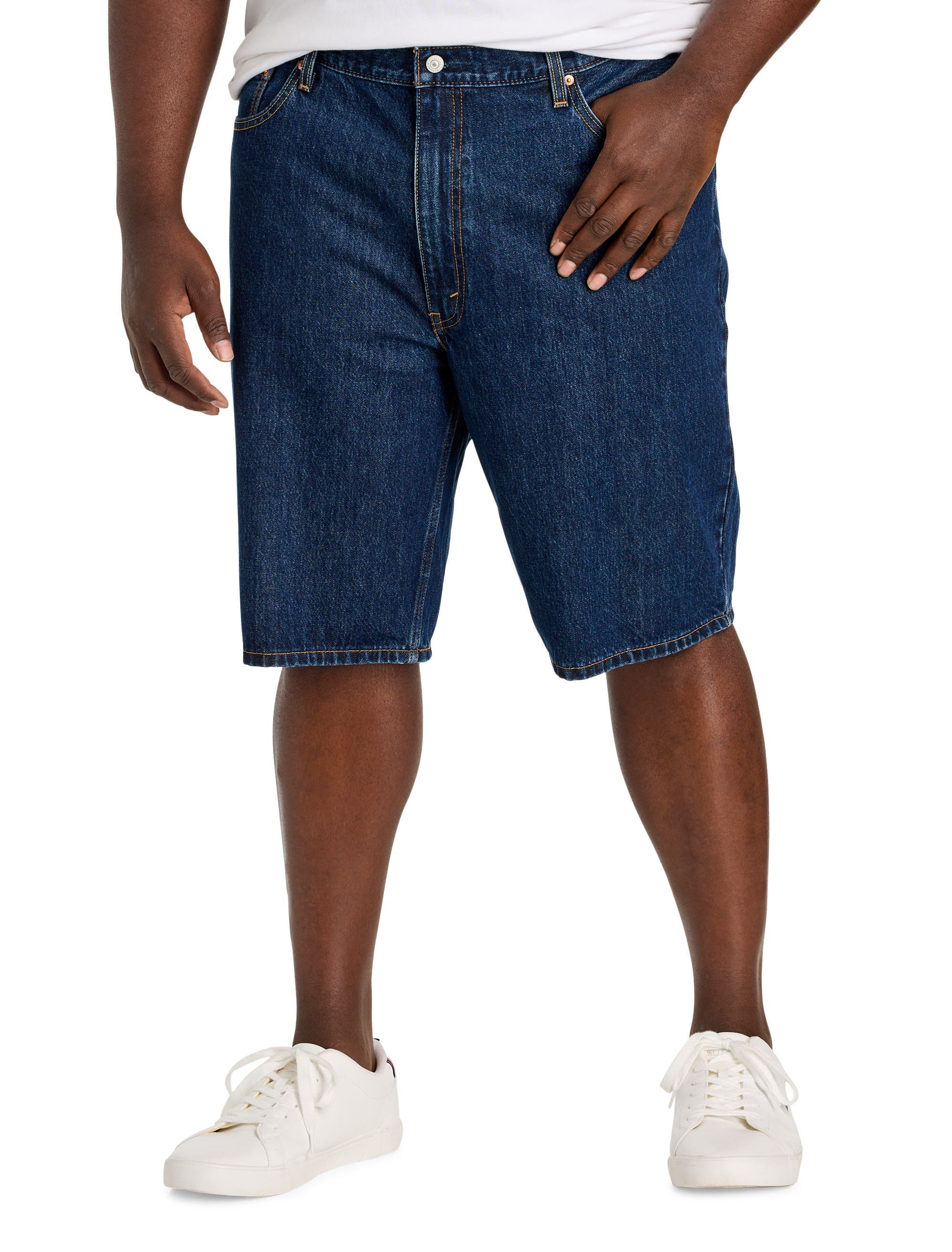 Big & Tall  469 Loose-Fit Denim Shorts V1 - image 1