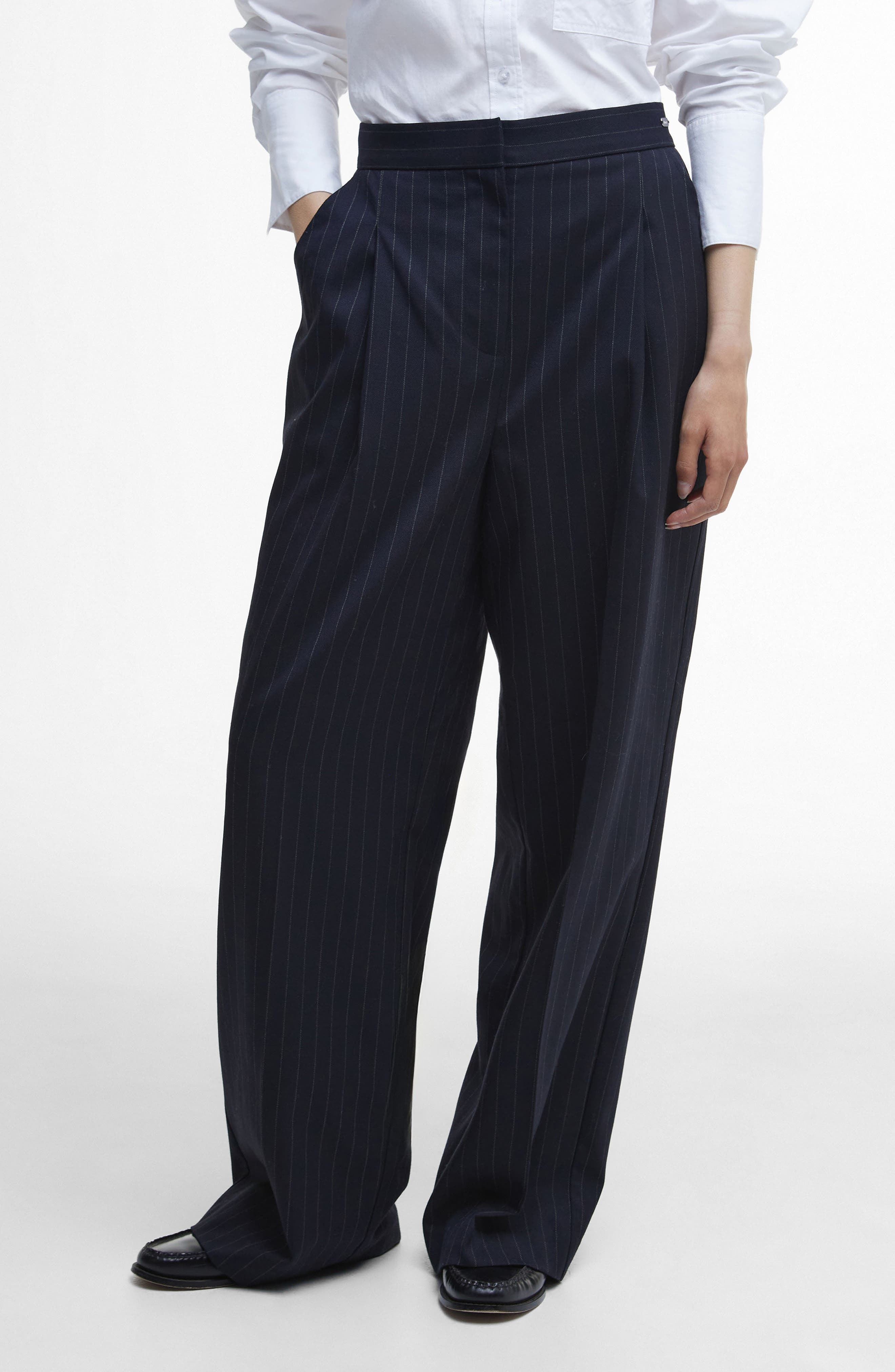 Carrie Pinstripe Pants - image 1