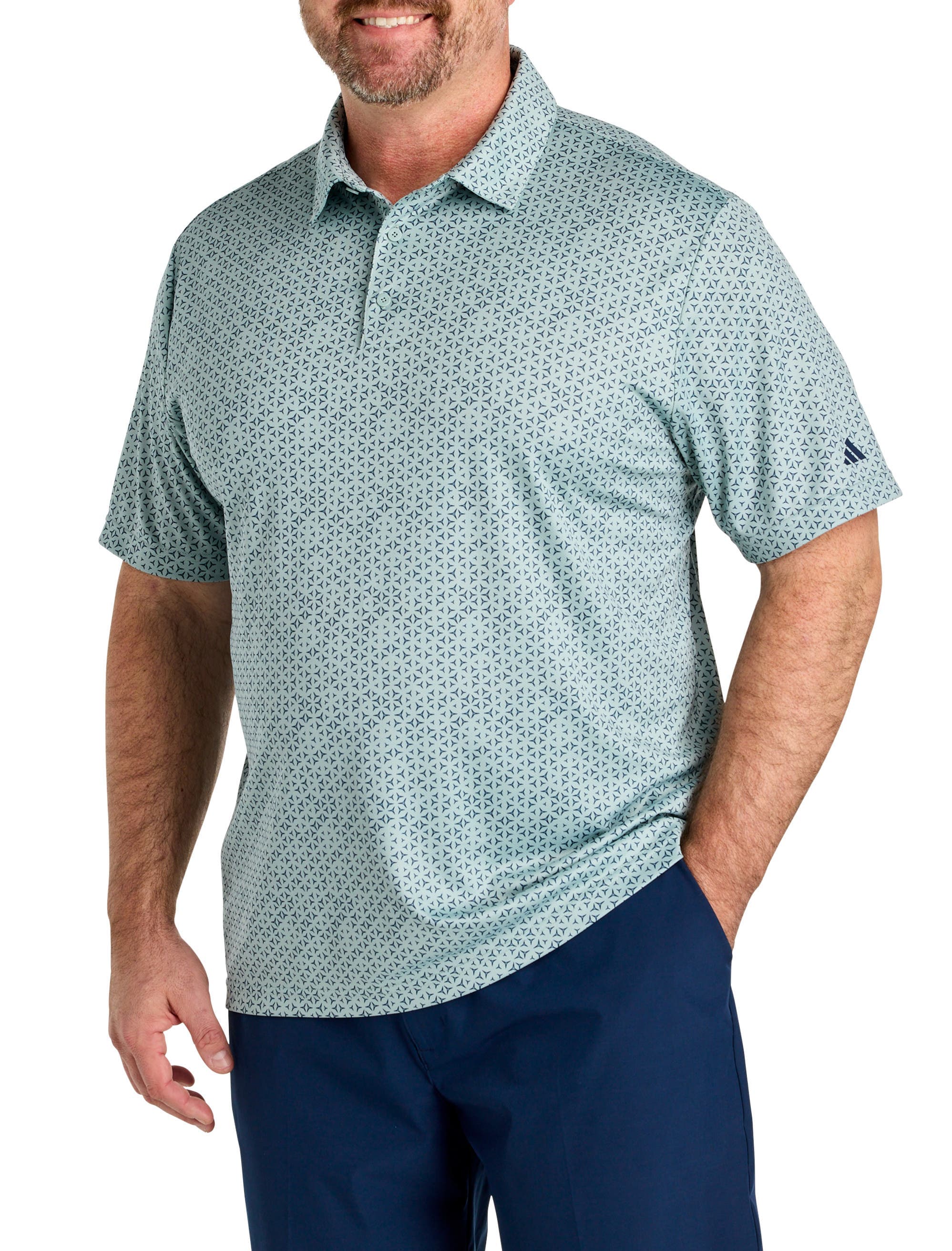 Big & Tall Ultimate 365 Mesh Performance Polo Shirt - image 1
